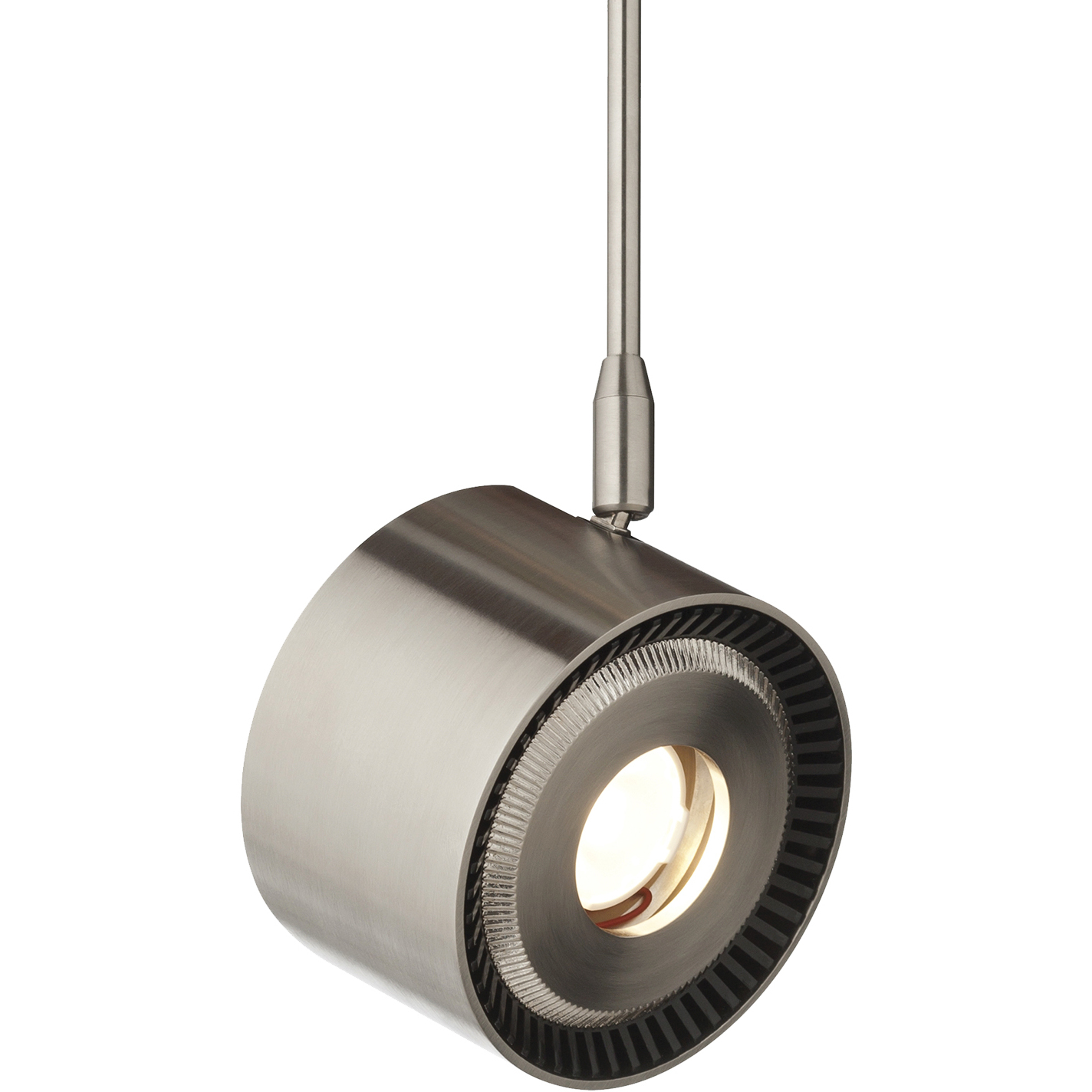 Sean Lavin ISO 1 Light 12 Satin Nickel Low-Voltage Track Head Ceiling Light in MonoRail, 3 inch, 30 Degree, LED 80 CRI 2700K