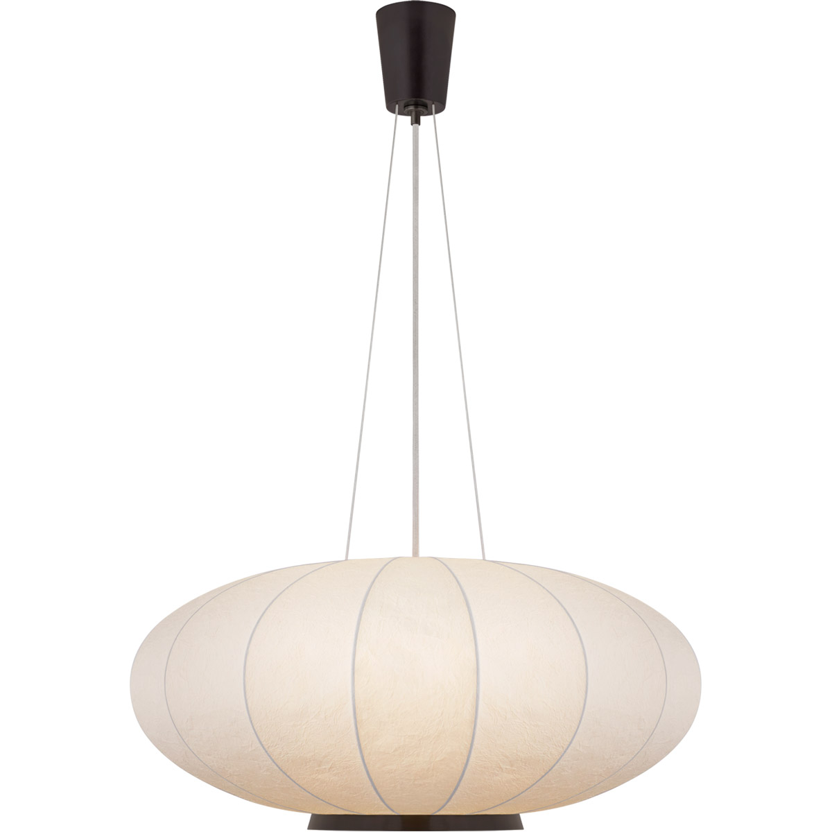 Barbara Barry Moon 1 Light 36 inch Bronze Hanging Shade Ceiling Light, Large