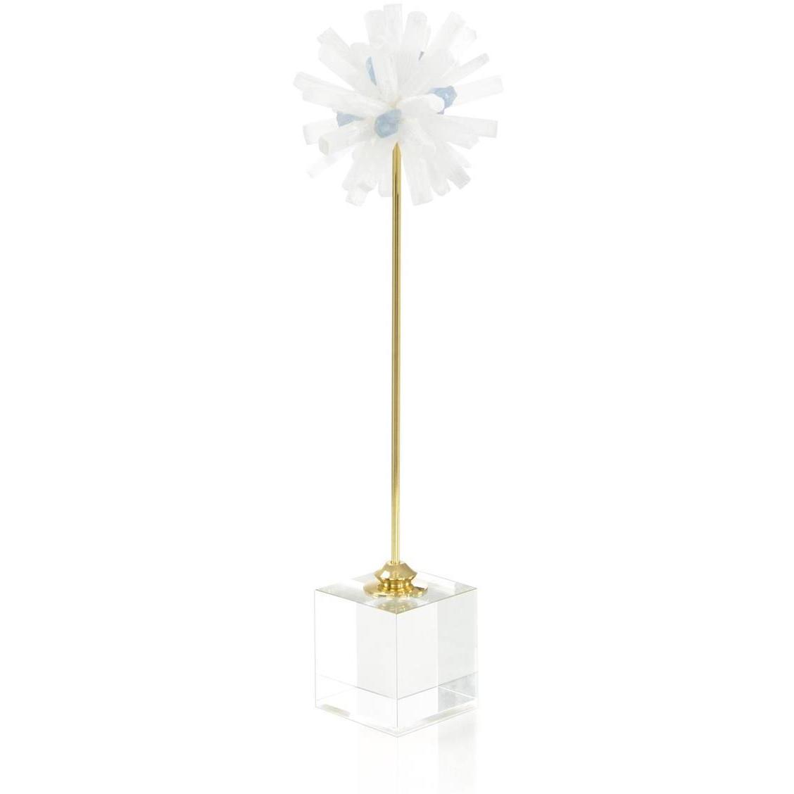 Selenite Starburst I 19 X 4.75 inch Sculpture