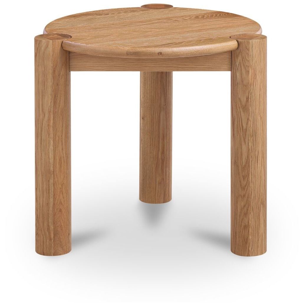 Jack 22 X 22 inch BC Brushed Natural Oak Side Table