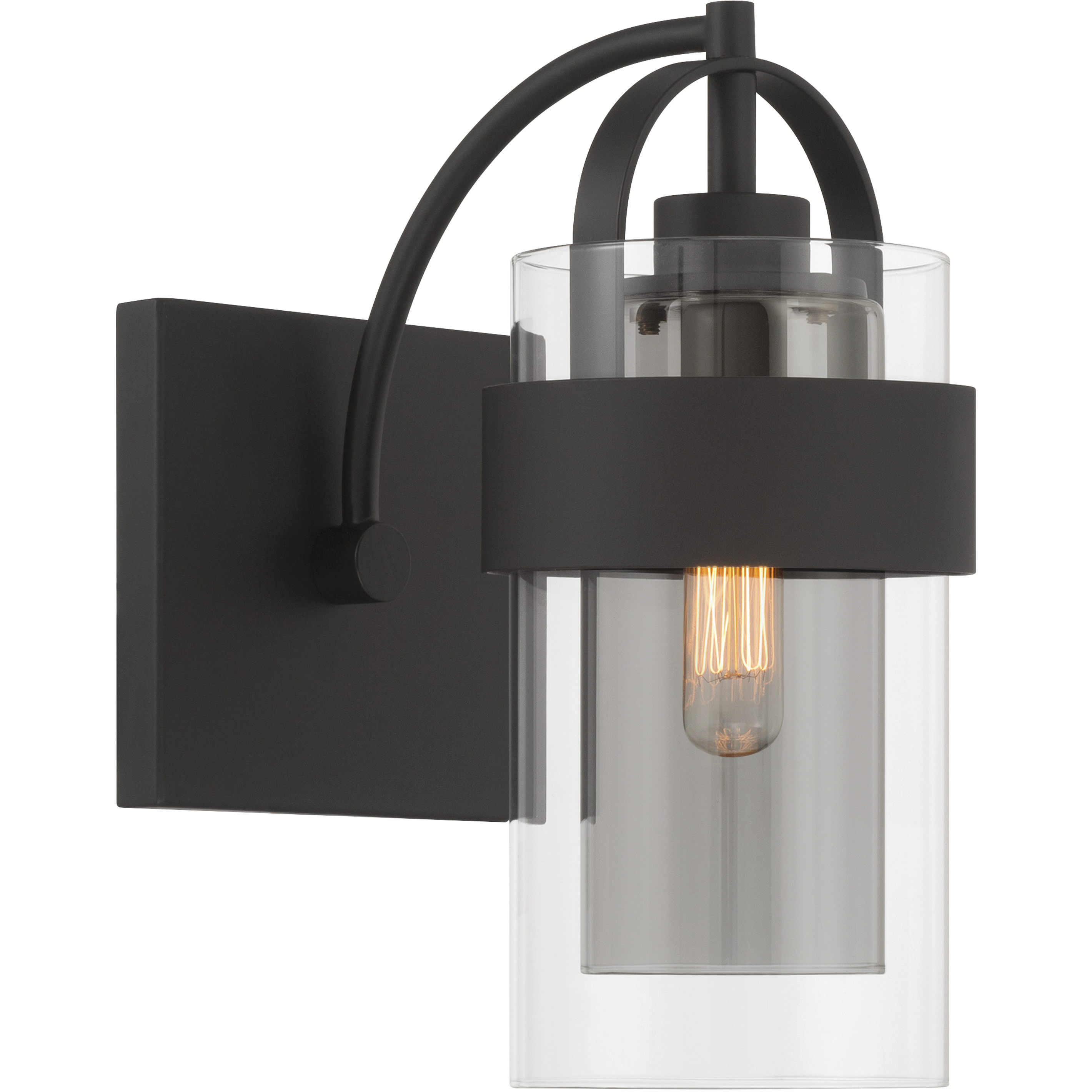 Ravik 1 Light 5 inch Dark Matte Black Bath Sconce Wall Light