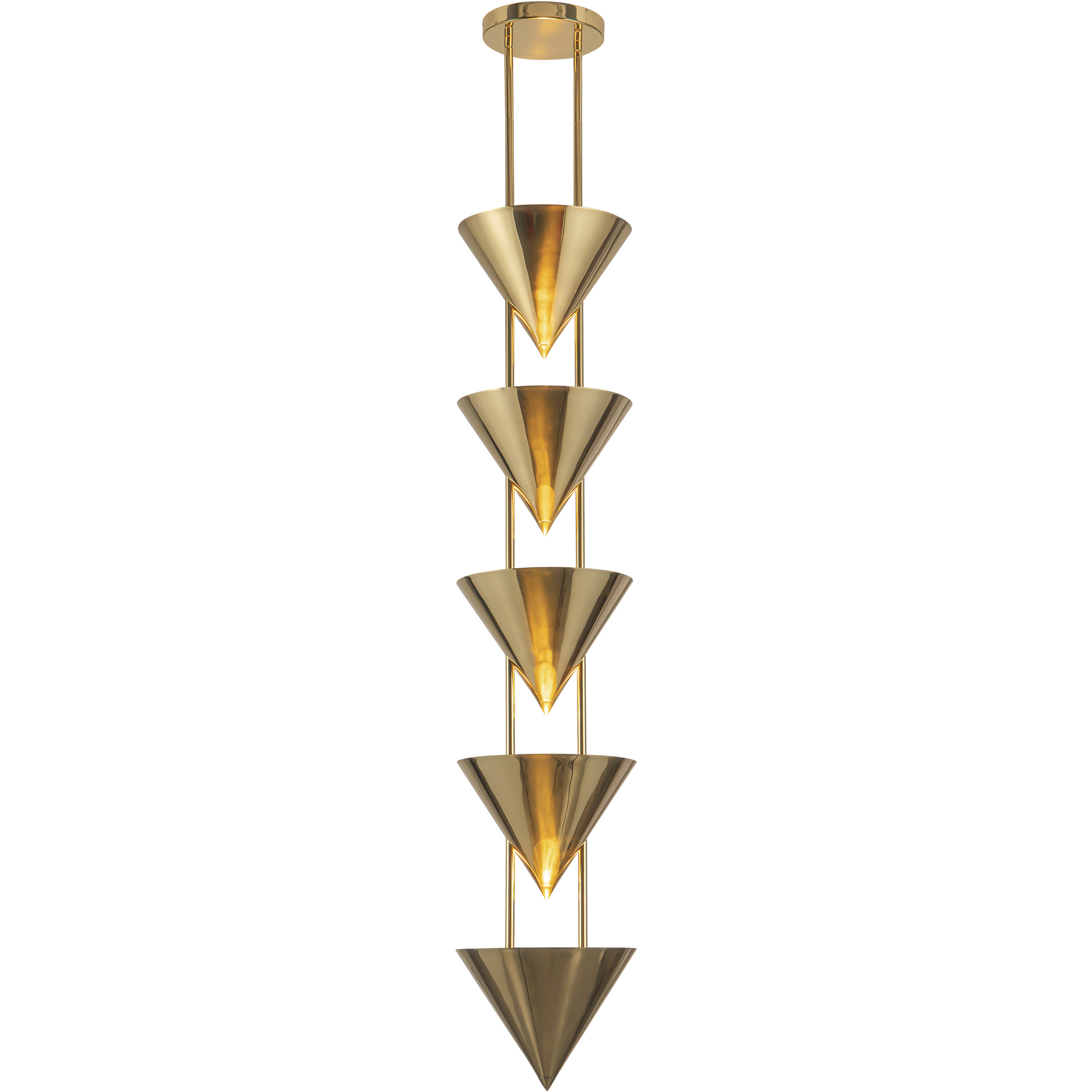 Versus 5 Light 10 inch Patina Brass Pendant Ceiling Light