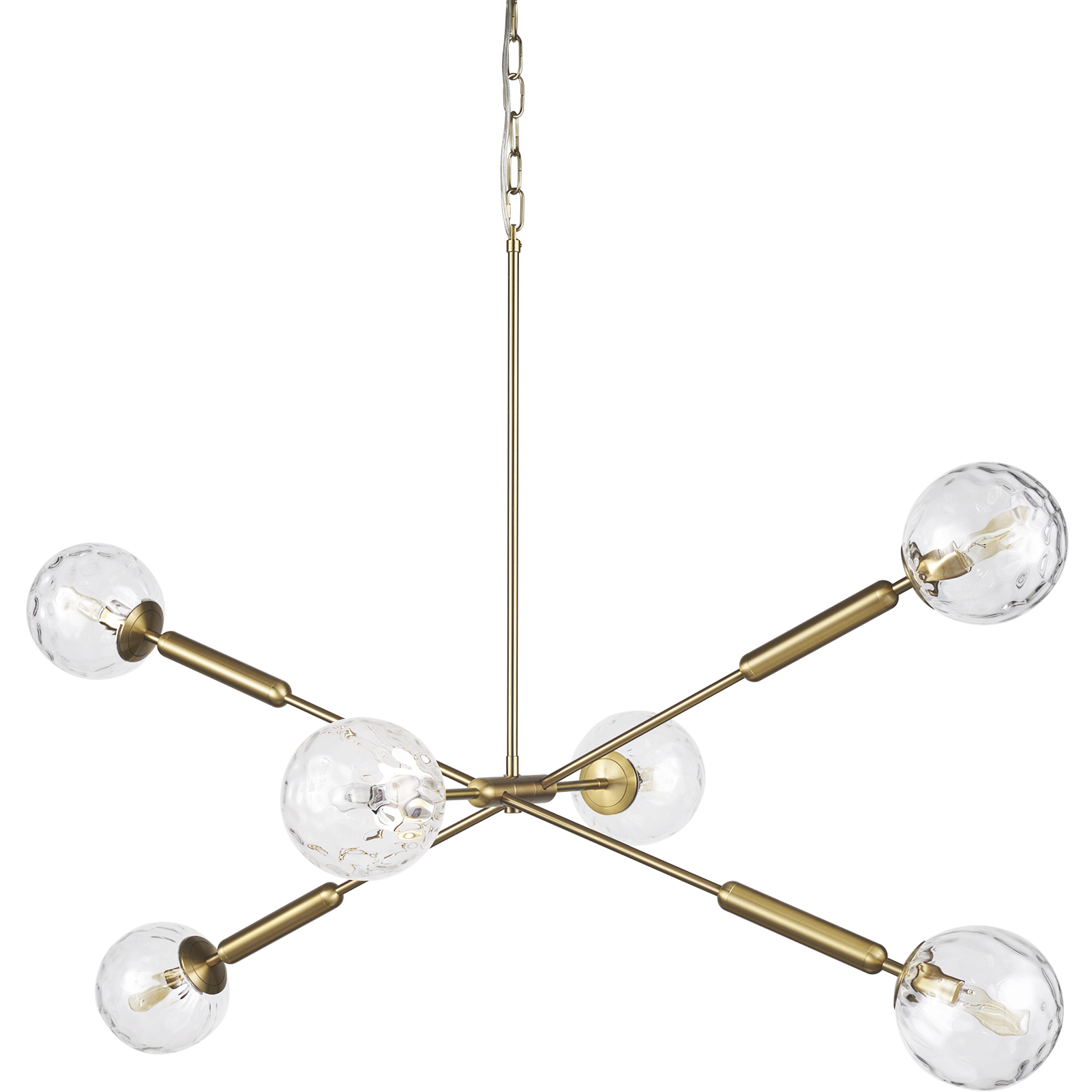 Britton 27 inch Gold Chandelier Ceiling Light