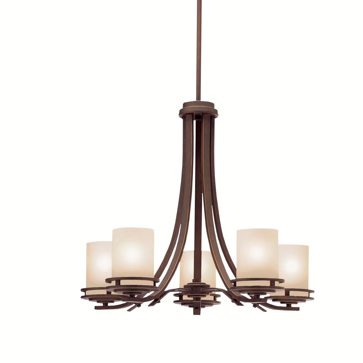 Hendrik 5 Light 24.5 inch Olde Bronze Chandelier 1 Tier Medium Ceiling Light, 1 Tier Medium