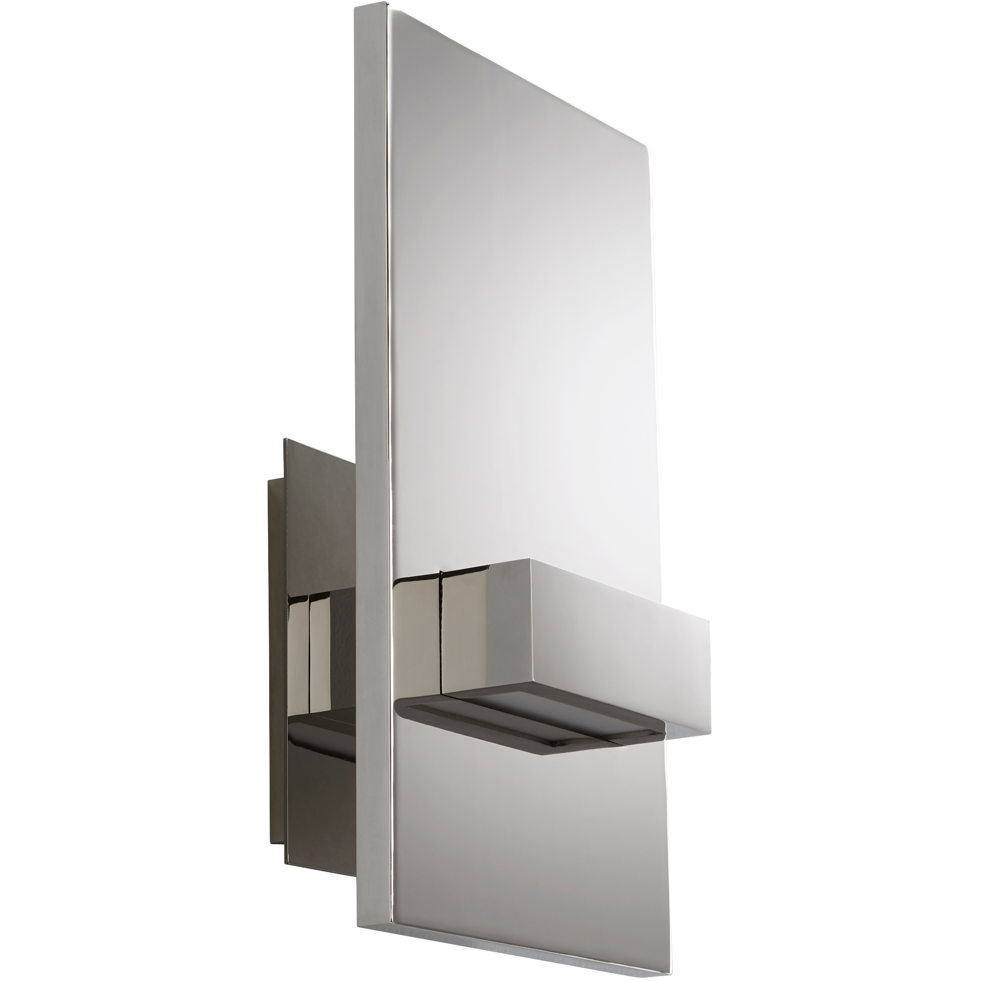 Vela 2 Light 6.88 inch Polished Nickel Sconce Wall Light