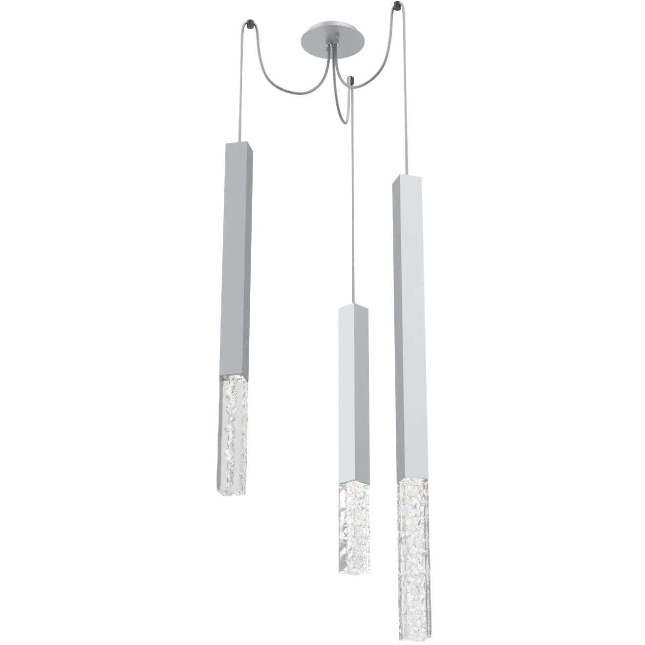 Axis XL LED 11 inch Classic Silver Swag Multi-Pendant Ceiling Light