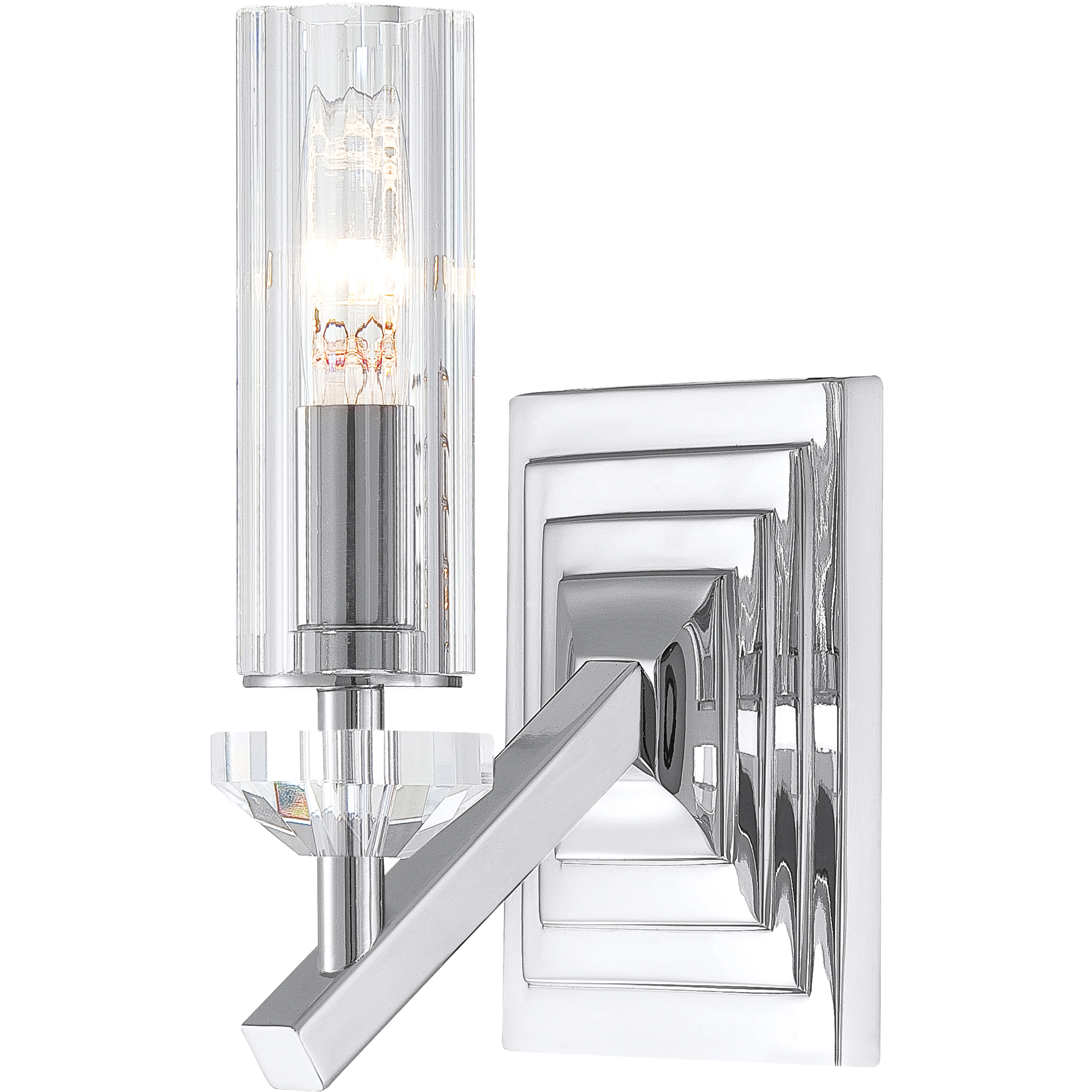 Fusano 1 Light 4.5 inch Polished Nickel Wall Sconce Wall Light