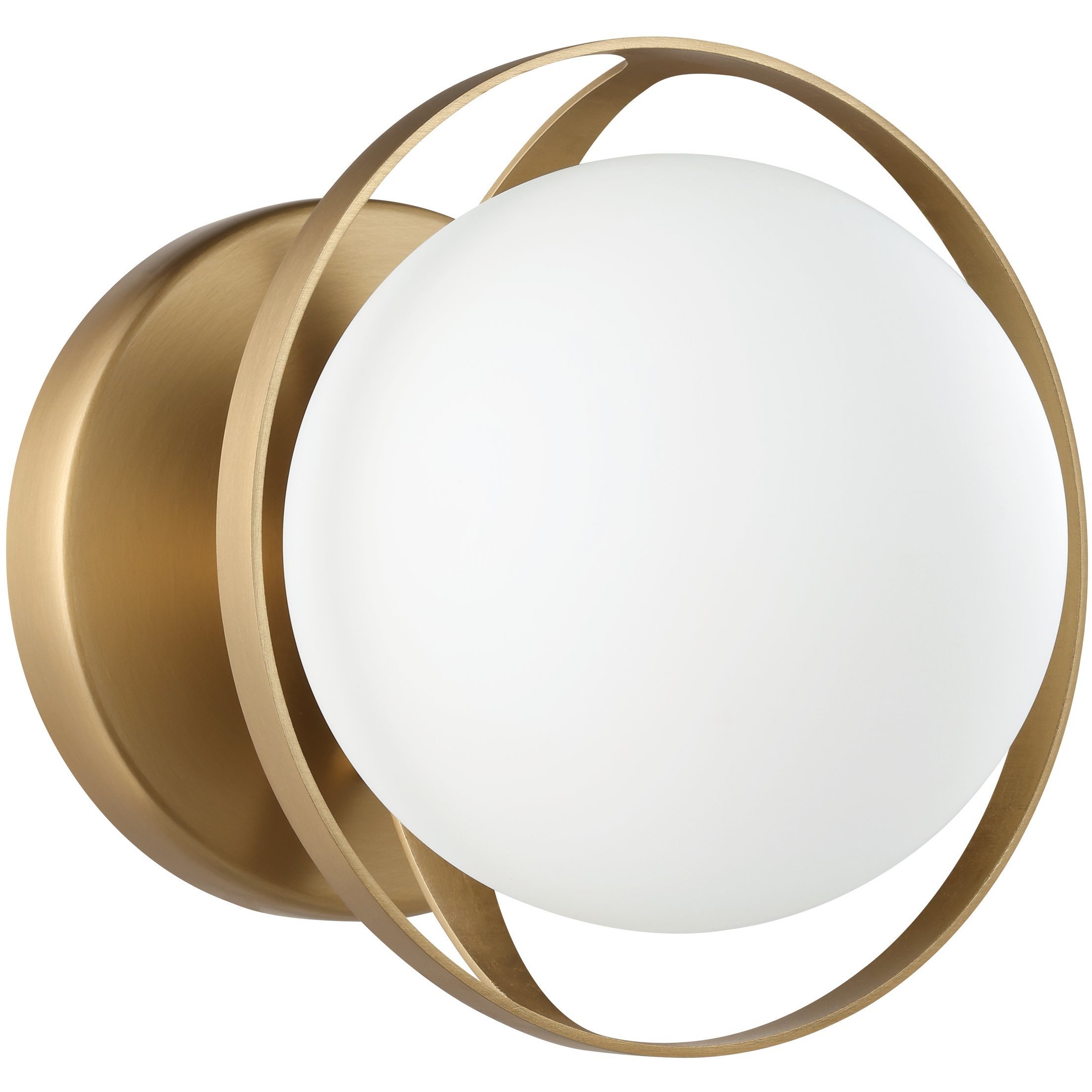 Parker 1 Light 7 inch Champagne Gold Vanity Light Wall Light