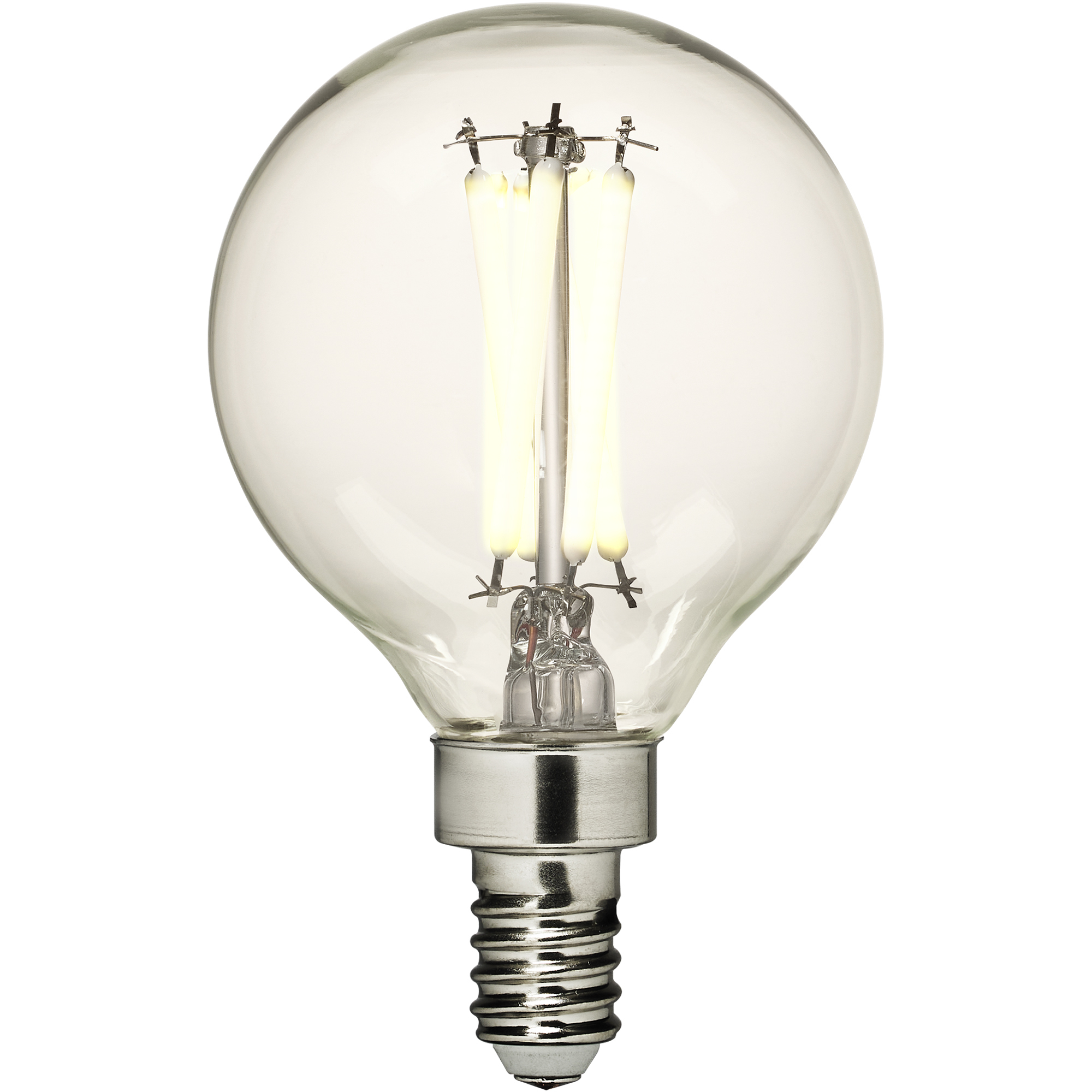 Branded Lamps LED 19 - G16-1/2 C - E12 Candelabra 4 watt 120 2700K Light Bulb