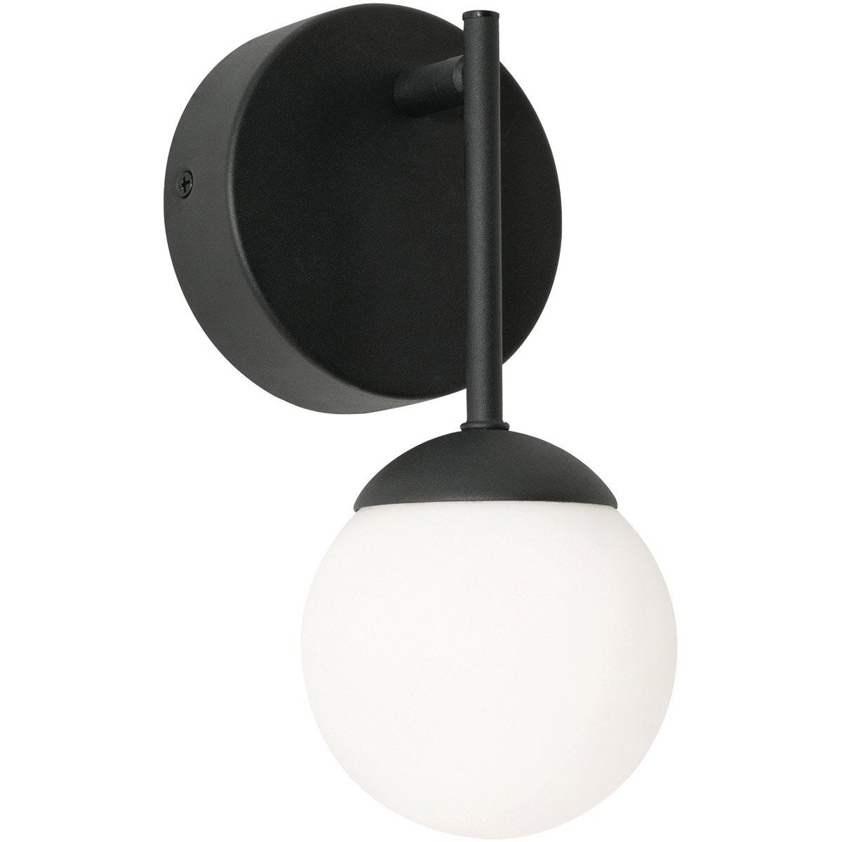 Pearl 1 Light 4.25 inch Black Wall Sconce Wall Light