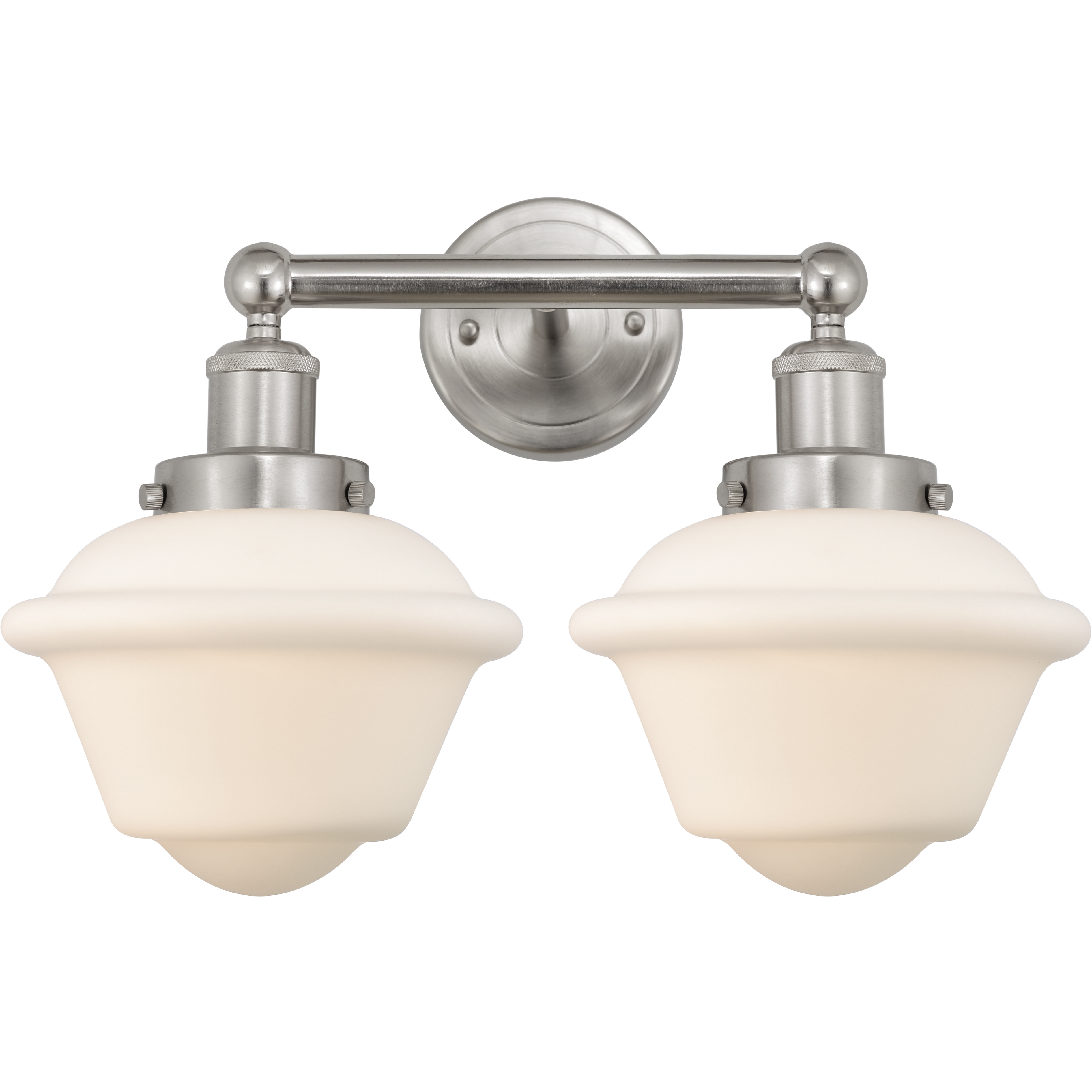 Oxford 2 Light 15.5 inch Brushed Satin Nickel Bath Vanity Light Wall Light