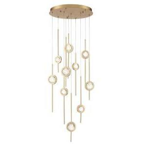 Barletta LED 24 inch Gold Chandelier Ceiling Light