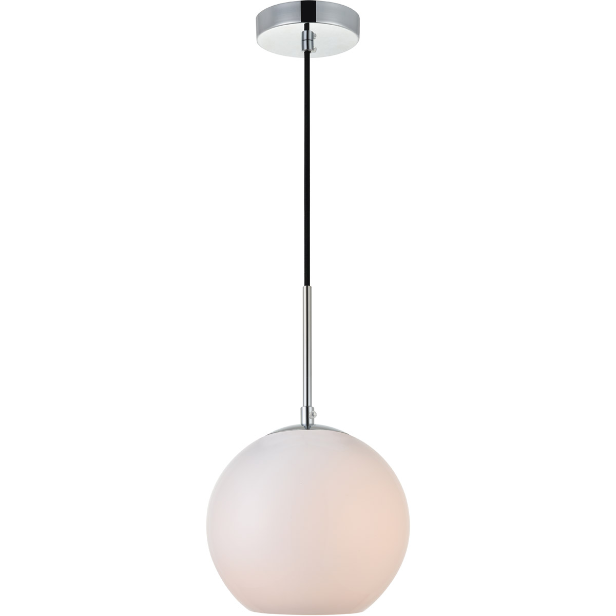 Baxter 1 Light 7.9 inch Chrome Pendant Ceiling Light