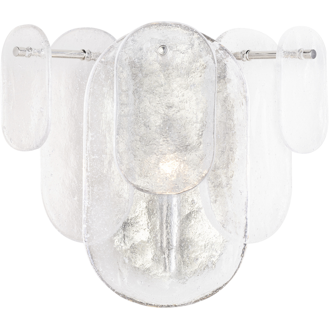 Echo 1 Light 11.75 inch Polished Nickel Wall Sconce Wall Light