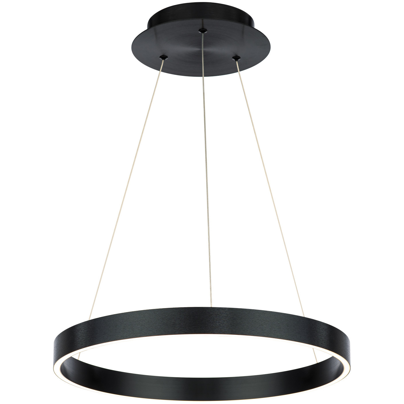 Sirius LED 18 inch Black Pendant Ceiling Light, dweLED