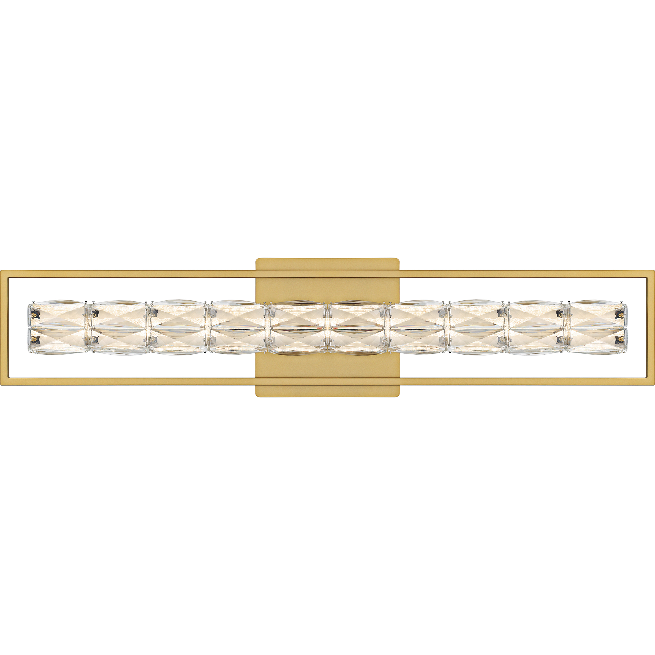 Dazzle LED 33.25 inch Soft Gold Bath Light Wall Light, Large