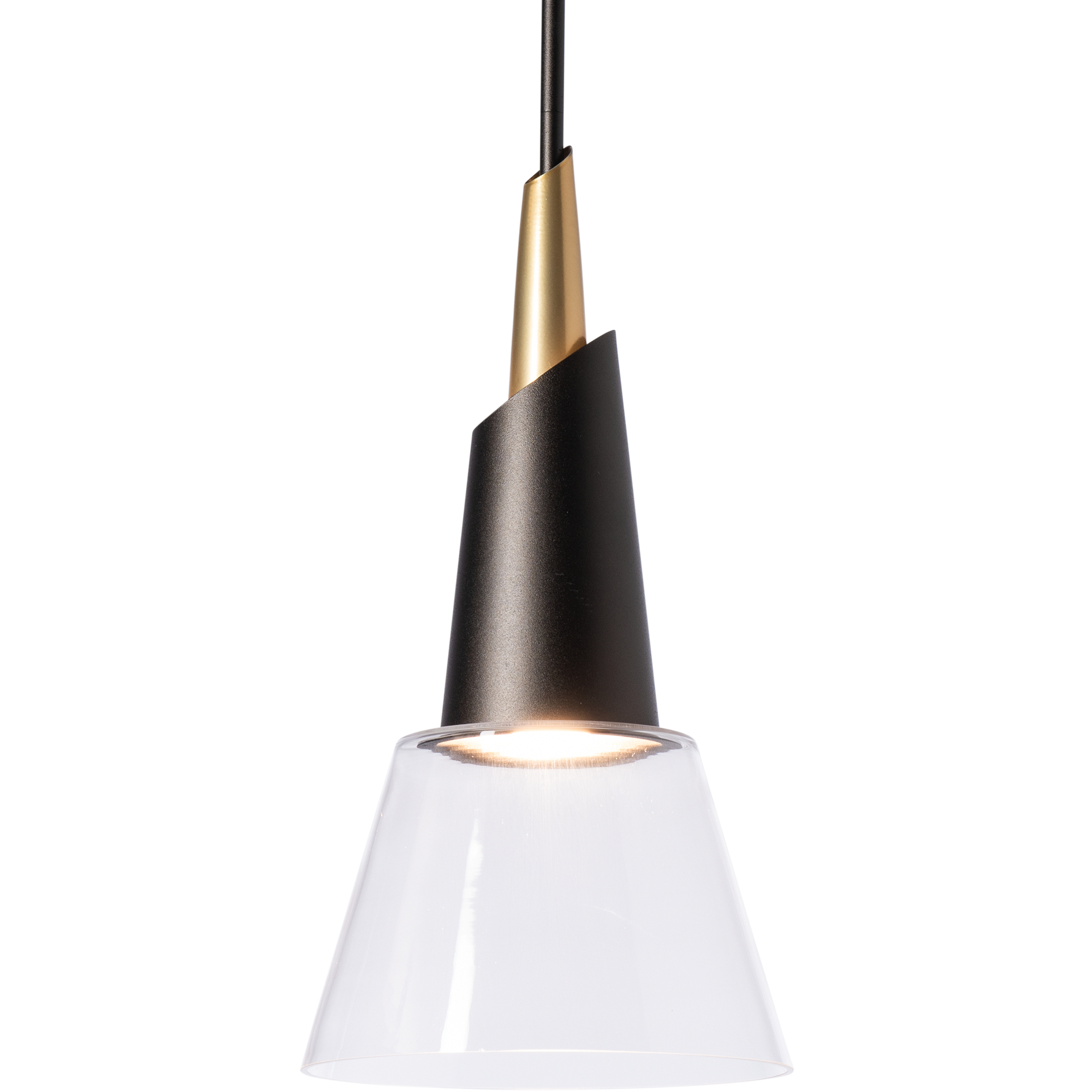 Kora 9.1 inch White and Soft Gold Mini Pendant Ceiling Light