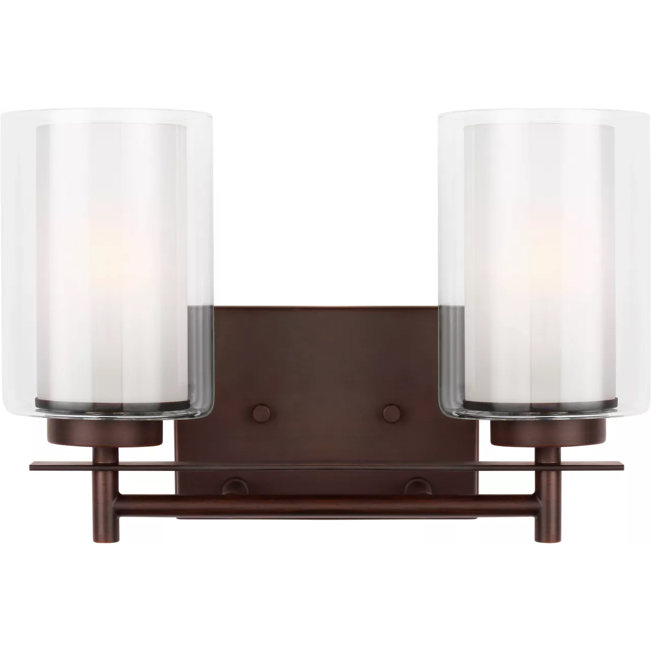Elmwood Park 2 Light 13.25 inch Bronze Wall Bath Fixture Wall Light