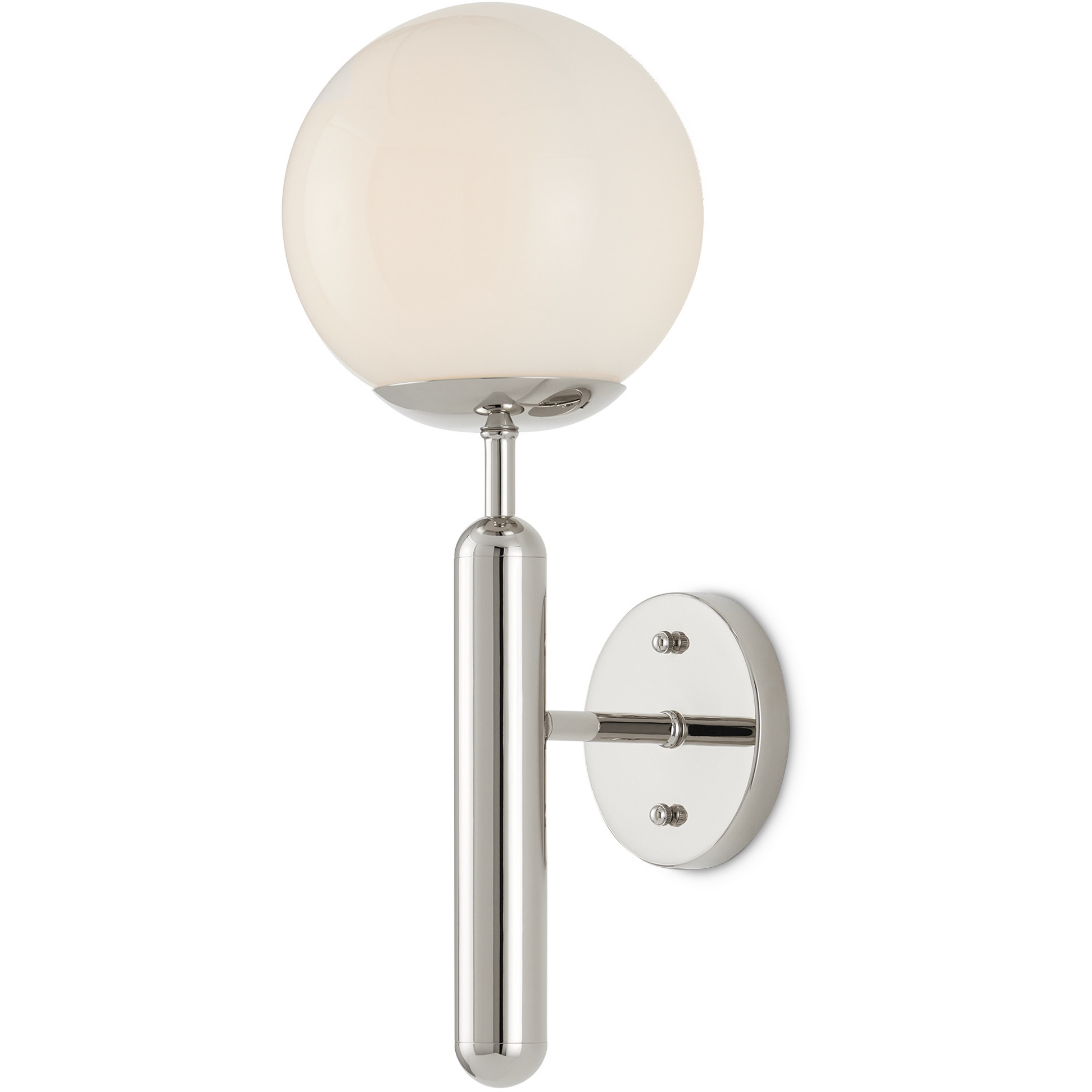 Barbican 1 Light 6.5 inch Polished Nickel Bath Sconce Wall Light