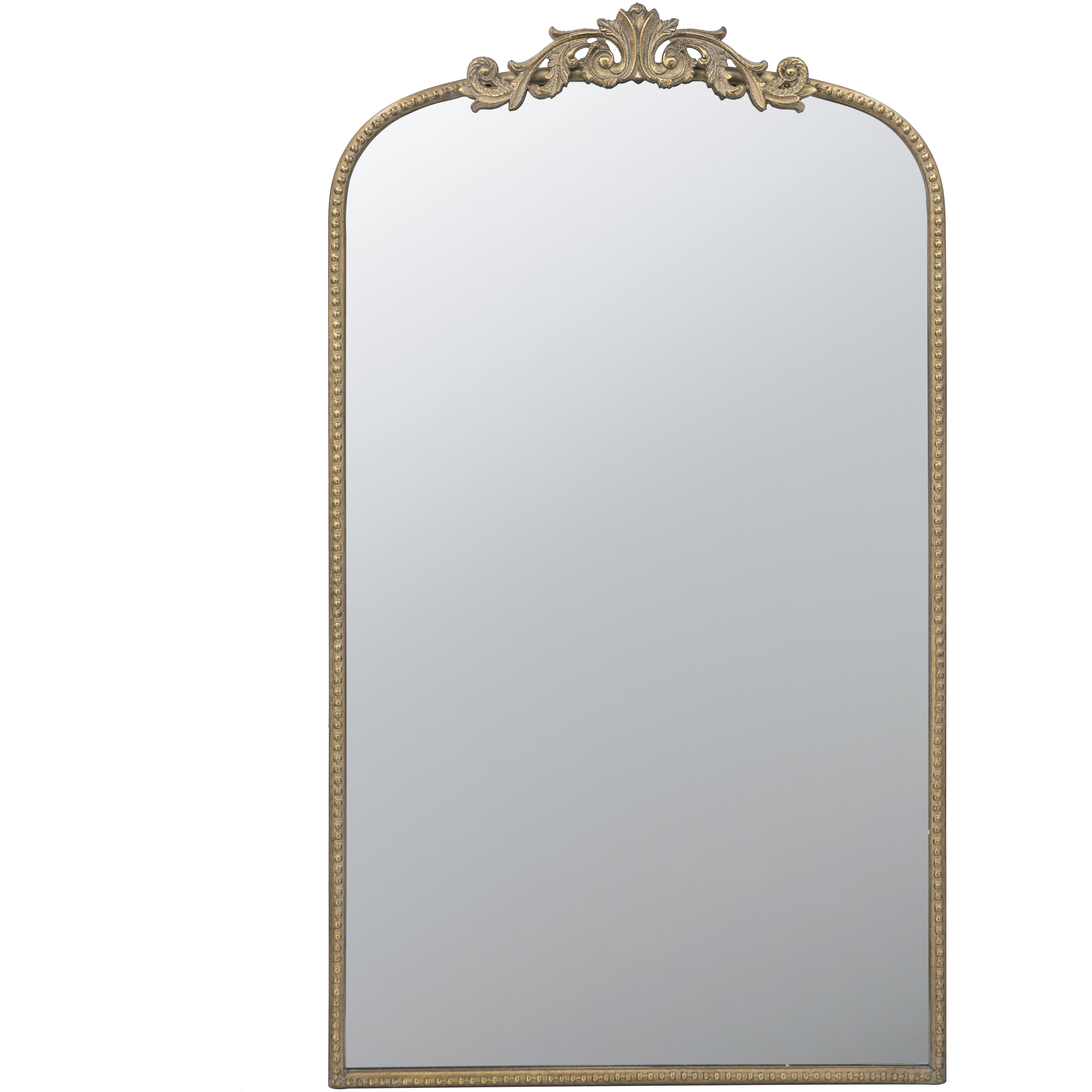 Baroque Inspired 41.7 X 24 inch Gold Mirror