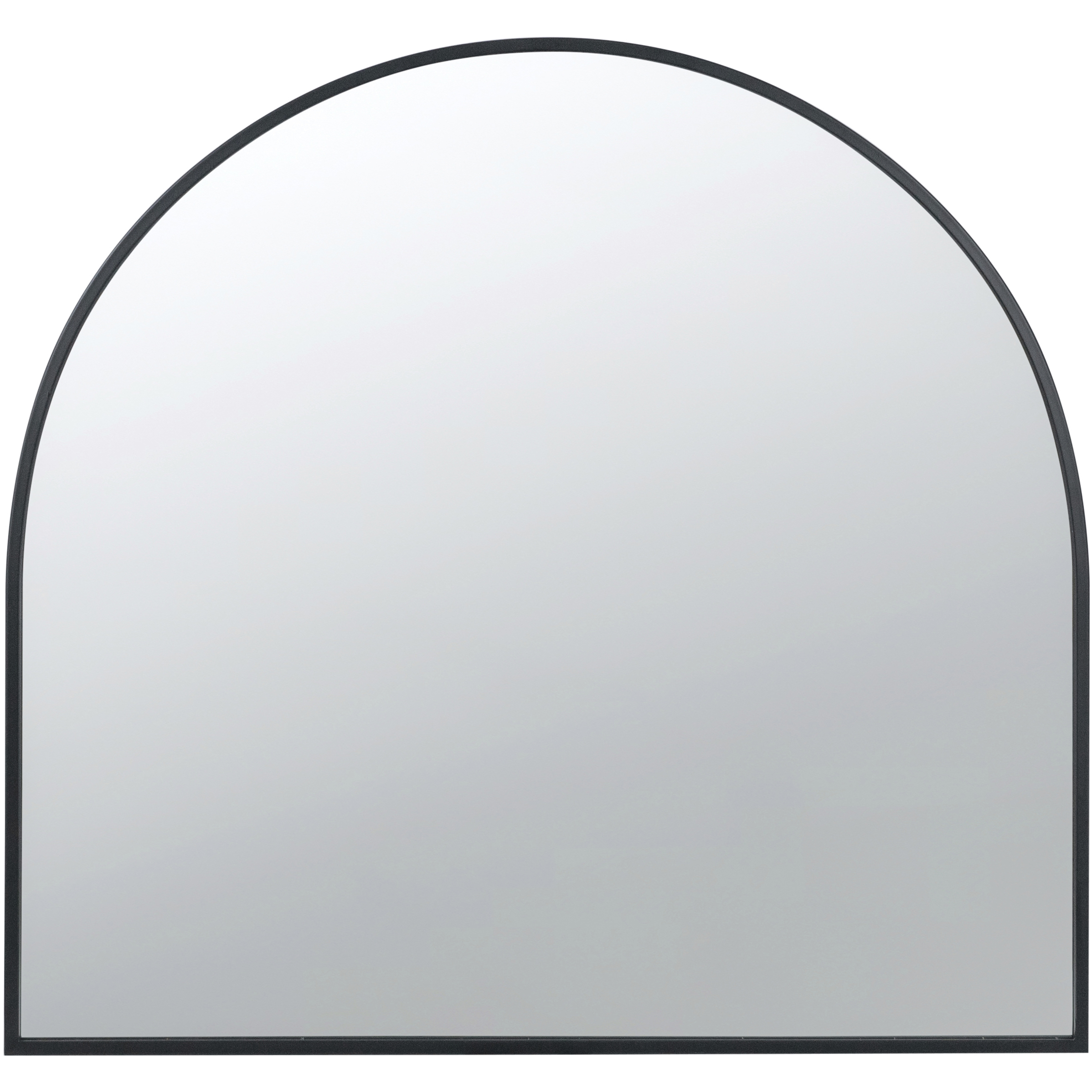 Celine 33 X 31 inch Black Wall Mirror