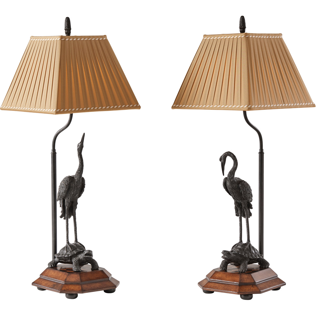 Theodore Alexander 33 inch 75 watt Medium Brown Table Lamp Portable Light