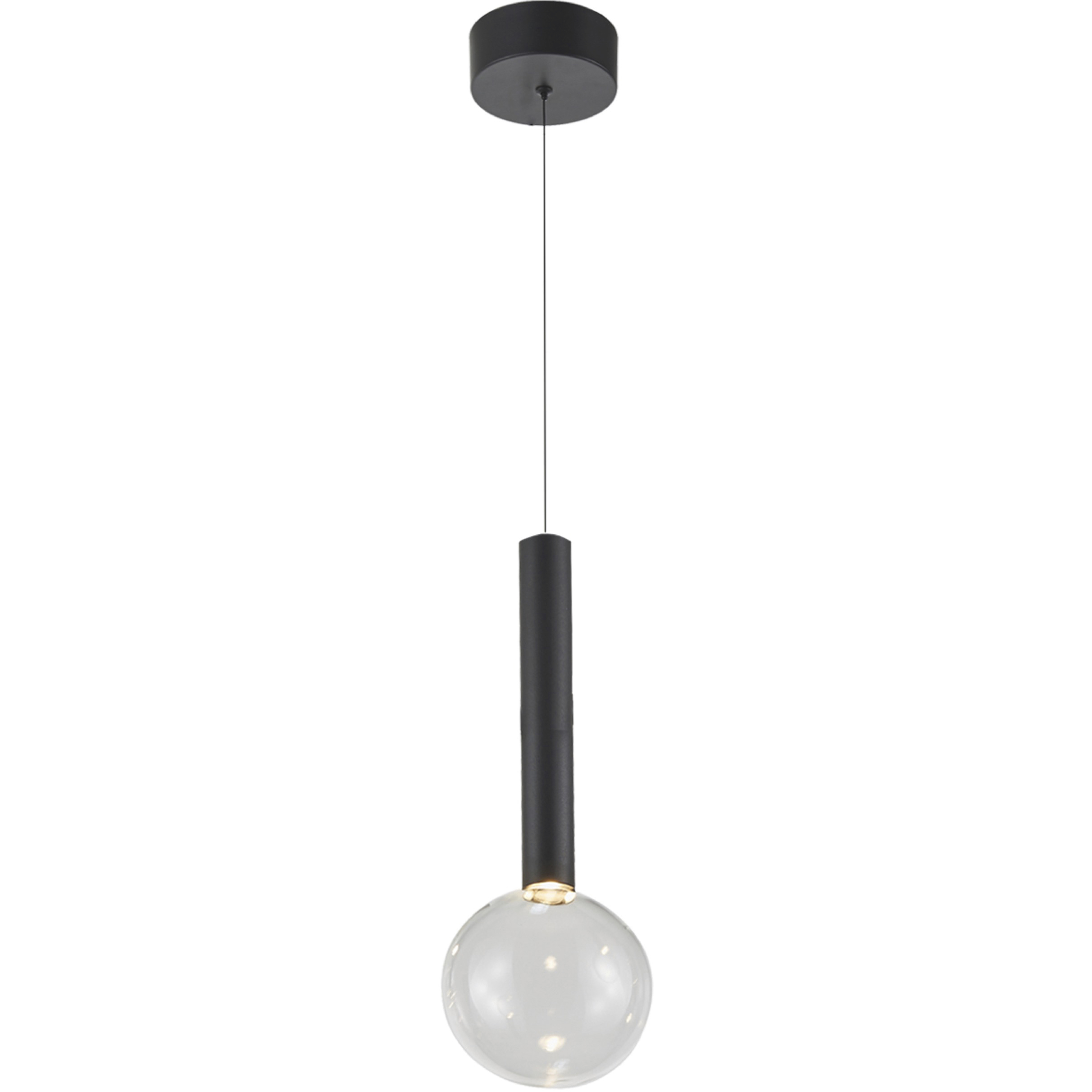 Terra LED 4.75 inch Black Pendant Ceiling Light