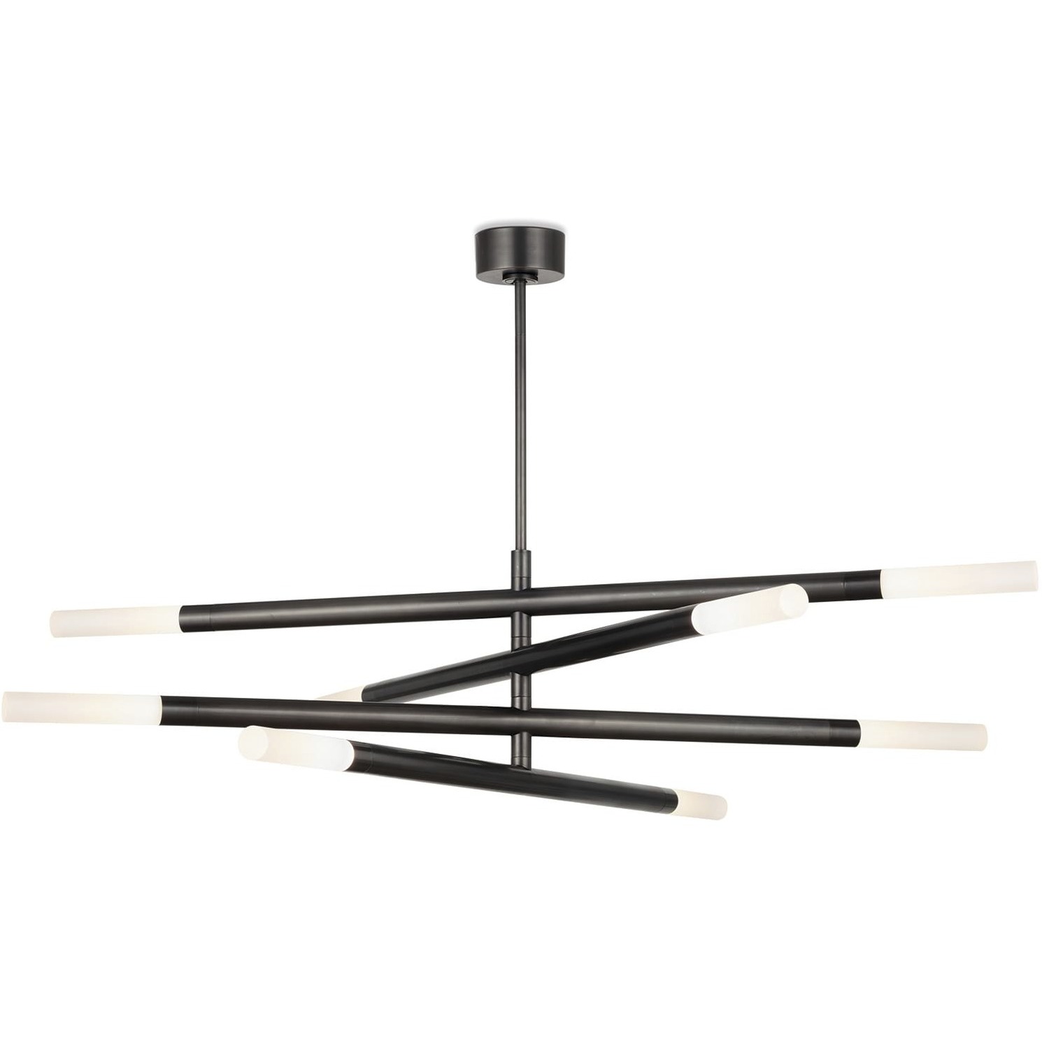 Wick 8 Light 55.75 inch Oil Rubbed Bronze Chandelier Ceiling Light