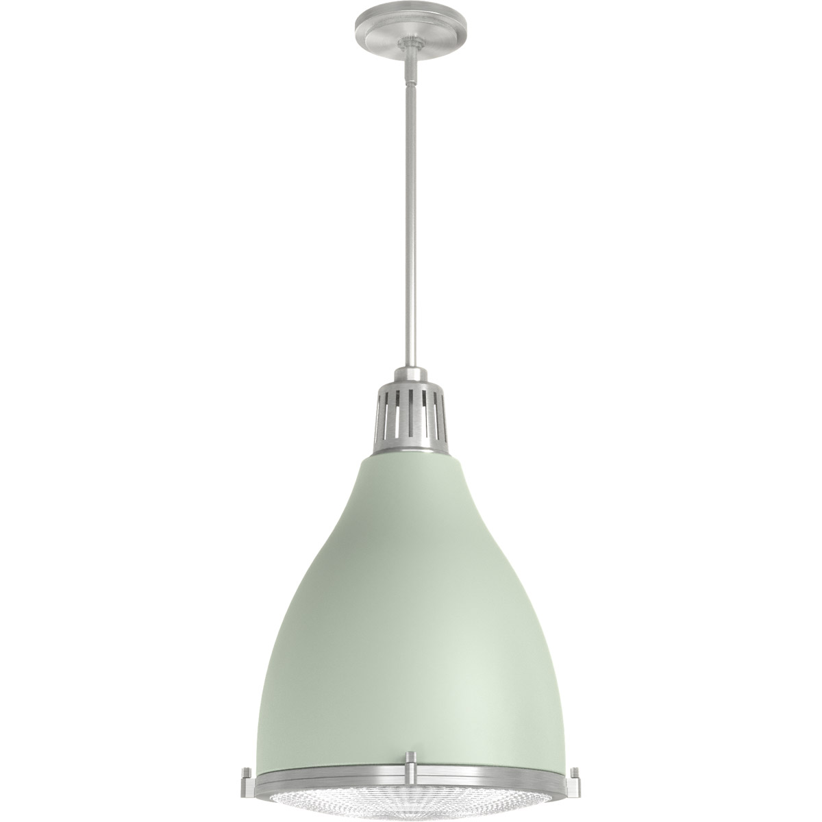 Bluff View 3 Light 14.25 inch Soft Sage Pendant Ceiling Light