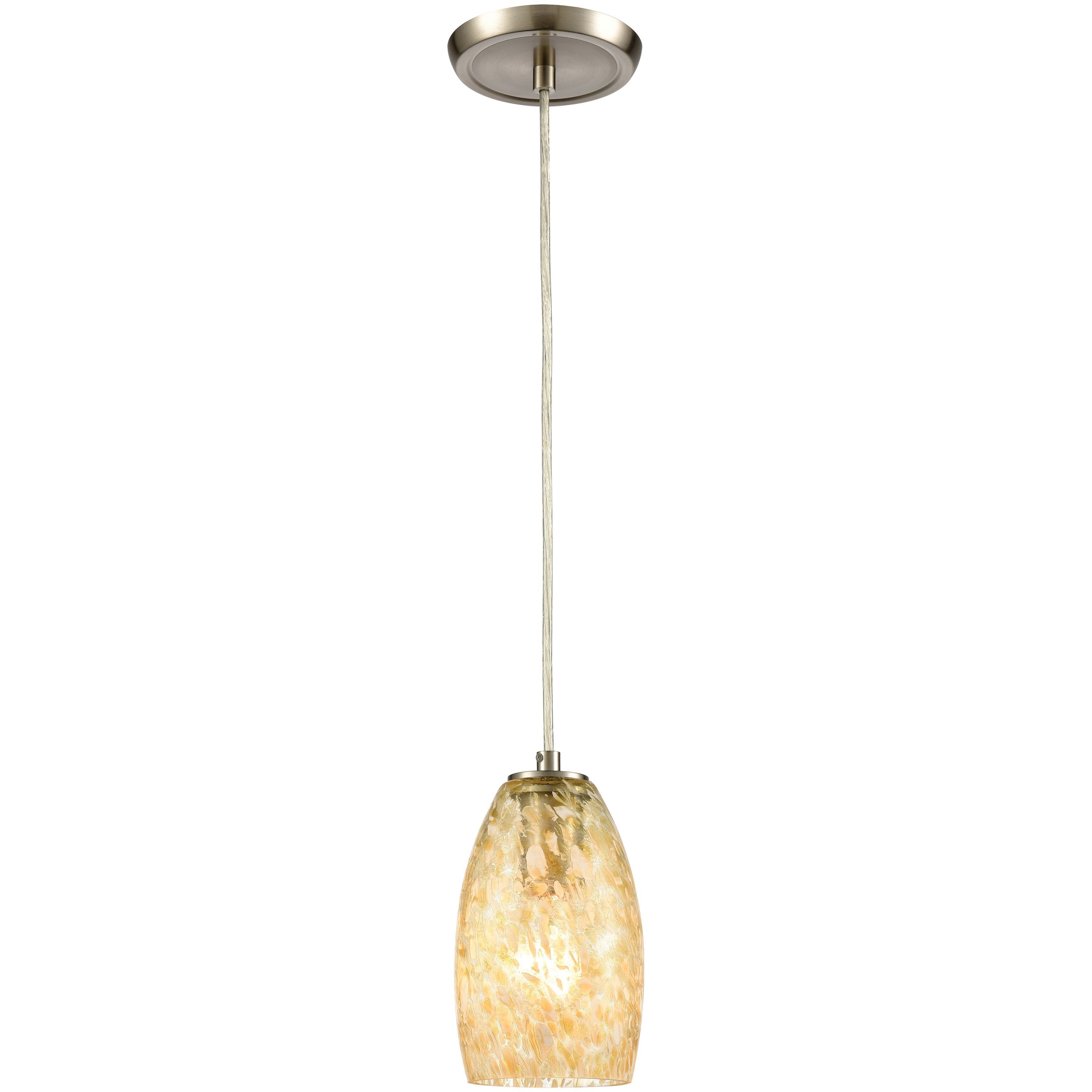 Golden Pasture 1 Light 5 inch Gold Mini Pendant Ceiling Light