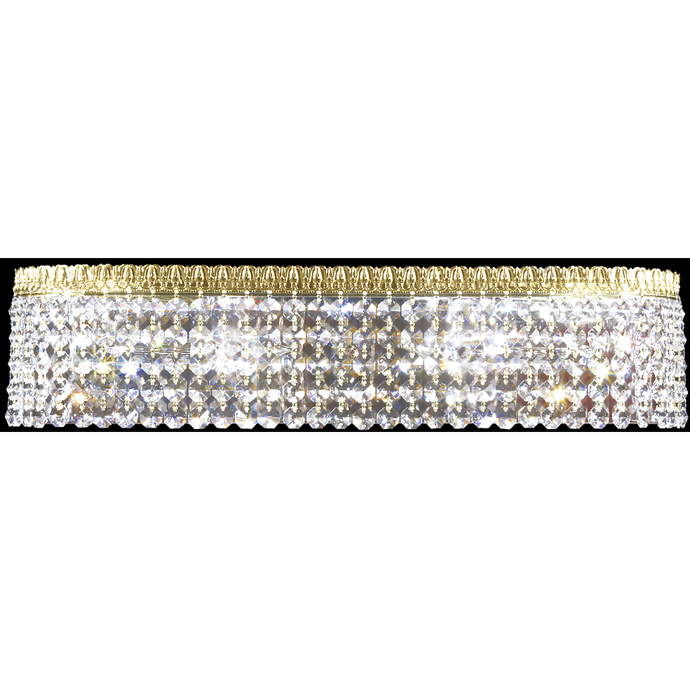 Imperial 4 Light 20 inch Gold Vanity Wall Light, Impact