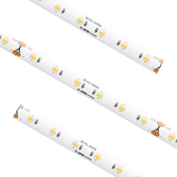 High Output White 4000k 9.7 inch Tape Light