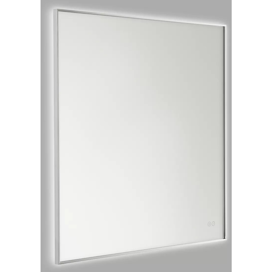 Cadre 36 X 36 inch Chrome Backlit Wall Mirror
