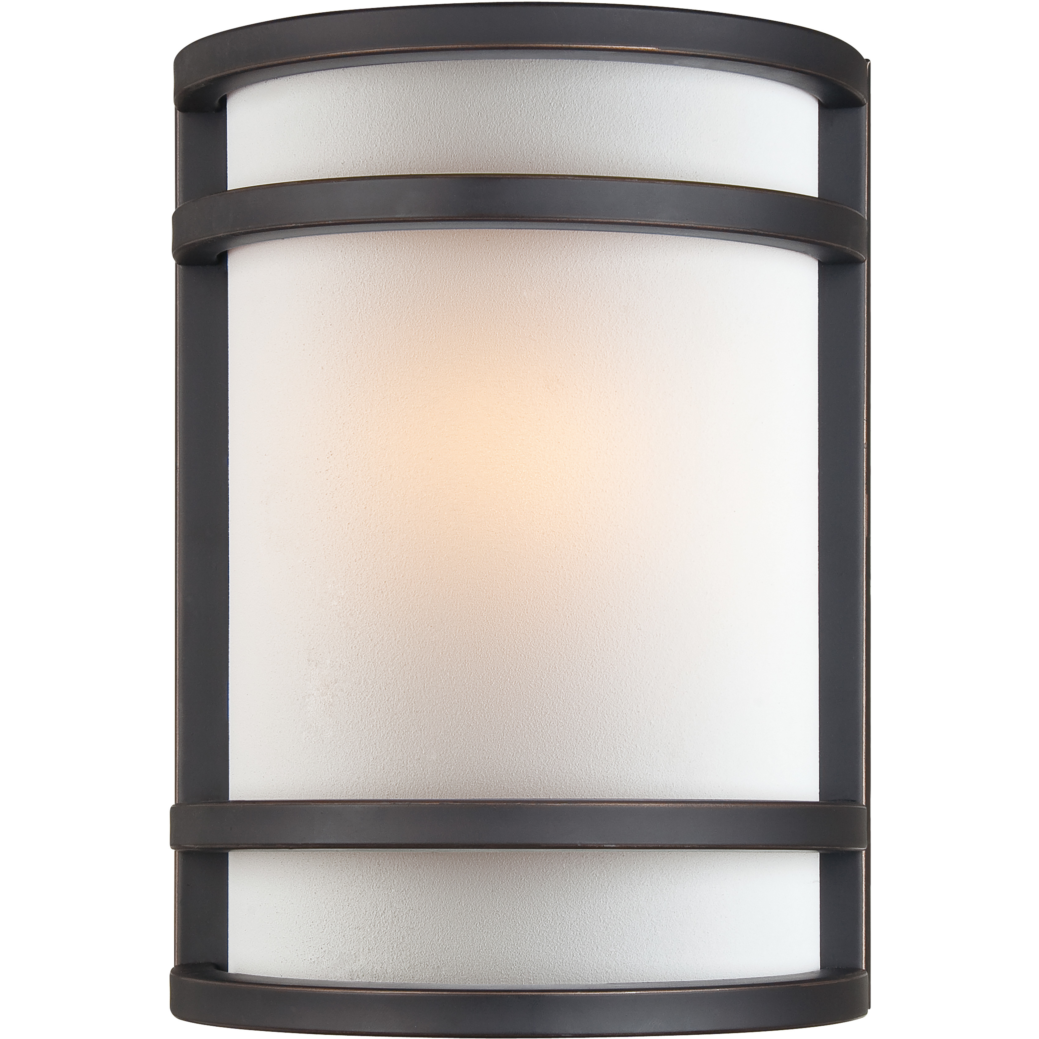 ML 1 Light 7 inch Dark Restoration Bronze ADA Wall Mount Wall Light