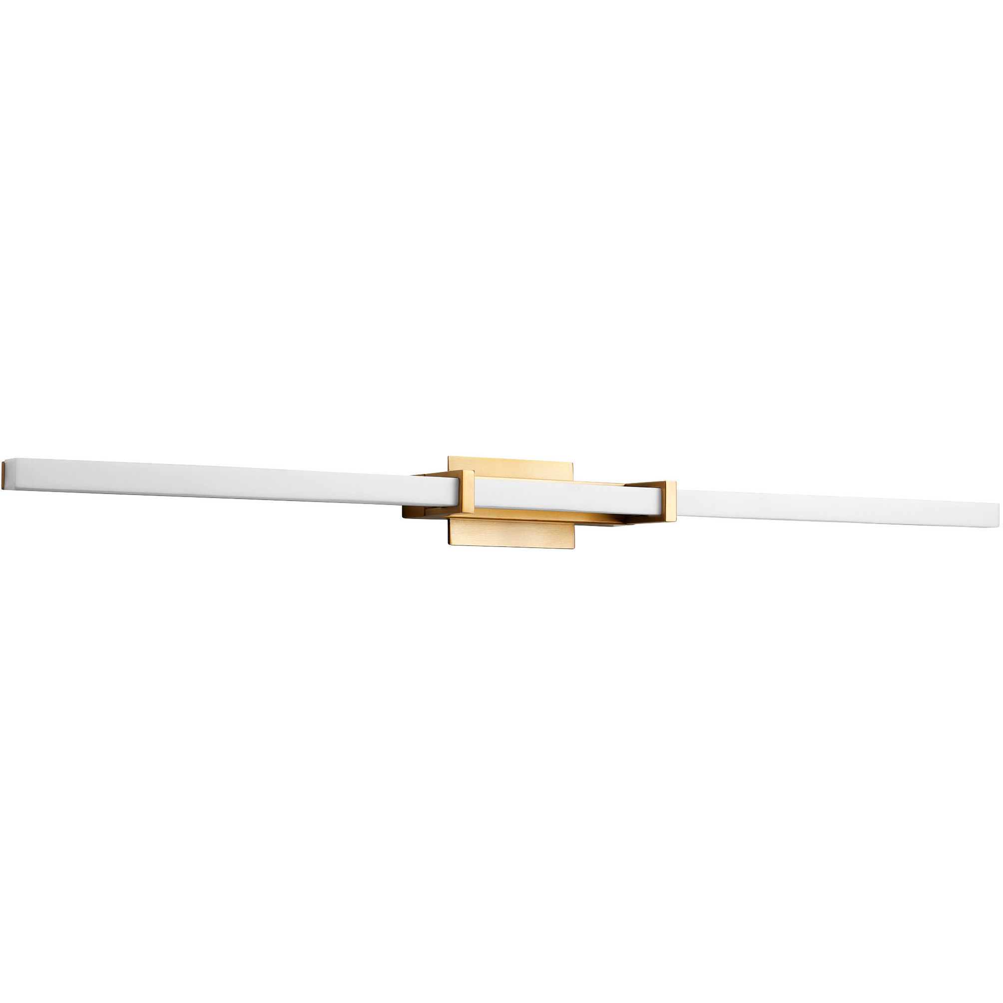 Wand 1 Light 36 inch Aged Brass Vanity Light Wall Light