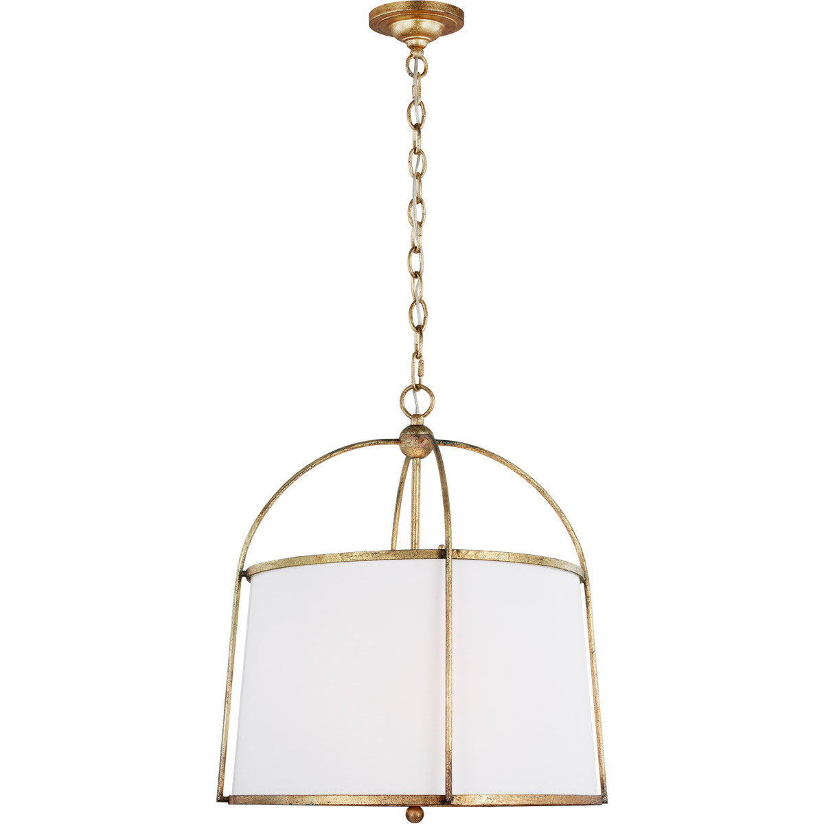 C&M by Chapman & Myers Stonington 2 Light 21 inch Antique Gild Chandelier  Ceiling Light