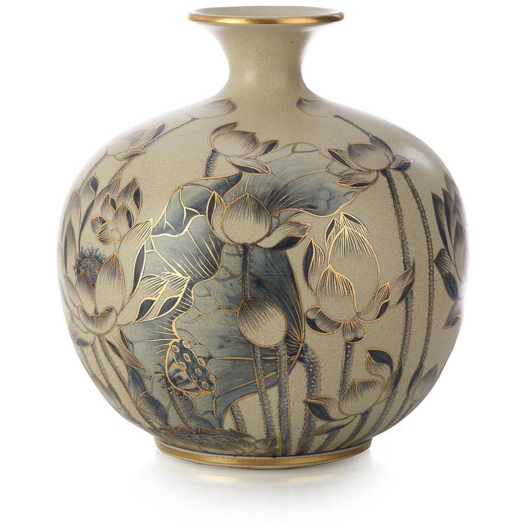 Moonlit Garden 14 X 13 inch Vase, Large