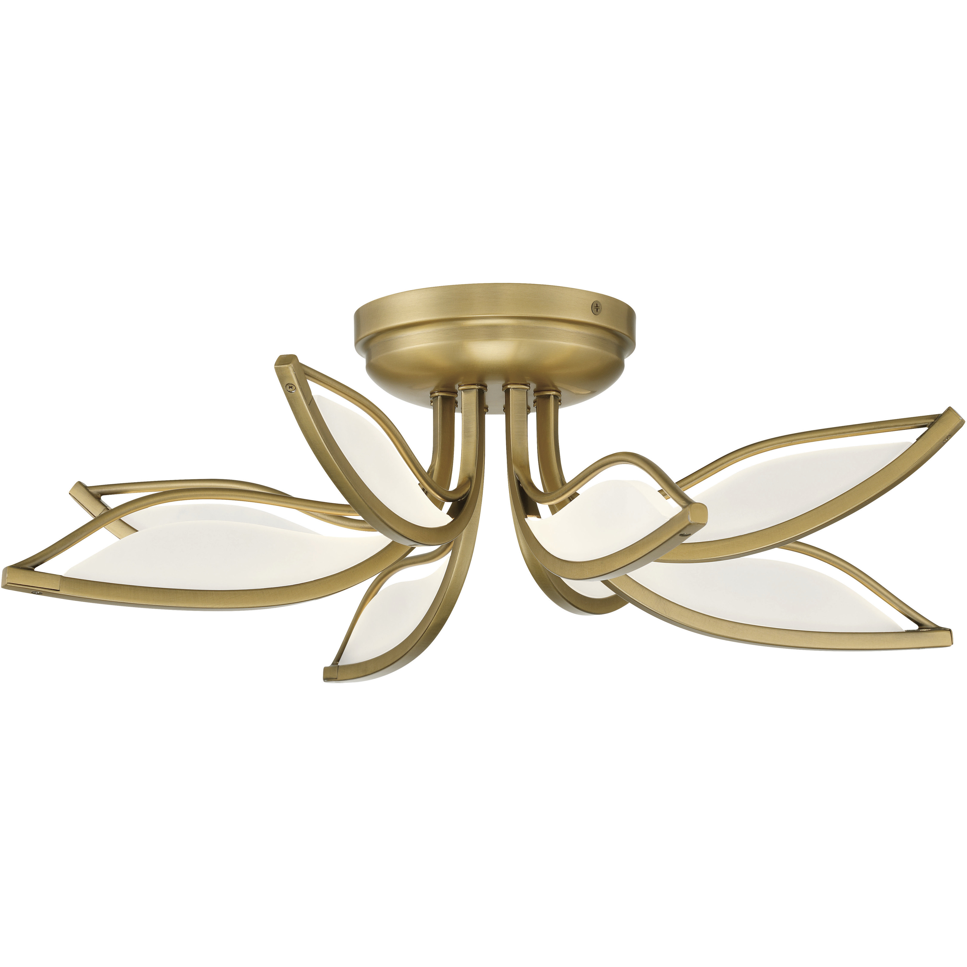 MinkaLavery 5655732L Papilio LED 21 inch Legacy Brass Flush Mount