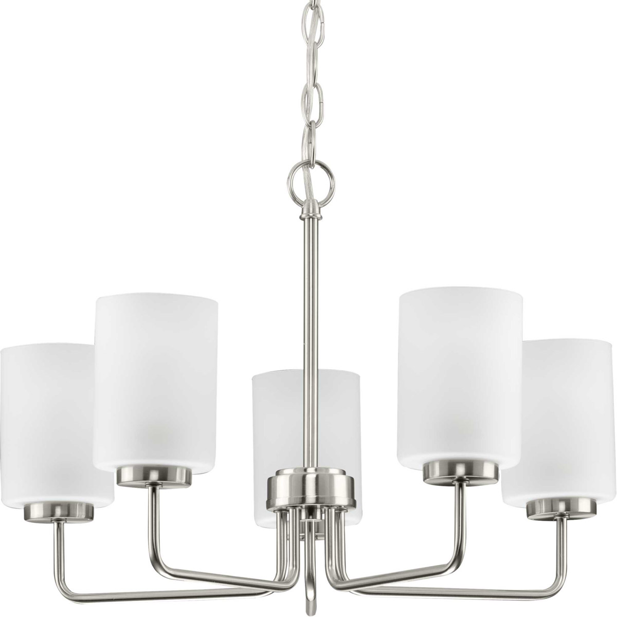 メリー　5 Merry 5 Light 22.12 inch Brushed Nickel Chandelier Ceiling Light