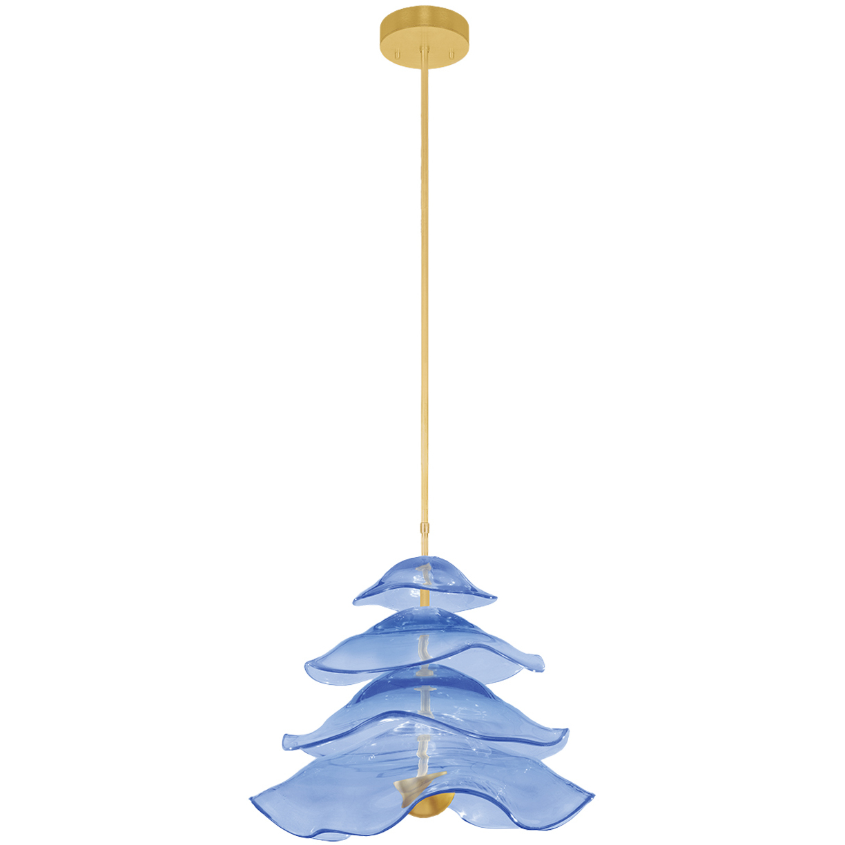 Embark 1 Light 20 inch Gold Pendant Ceiling Light
