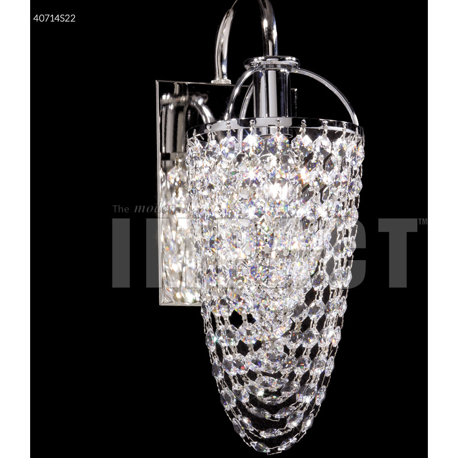 Contemporary 1 Light 5 inch Silver Wall Sconce Wall Light