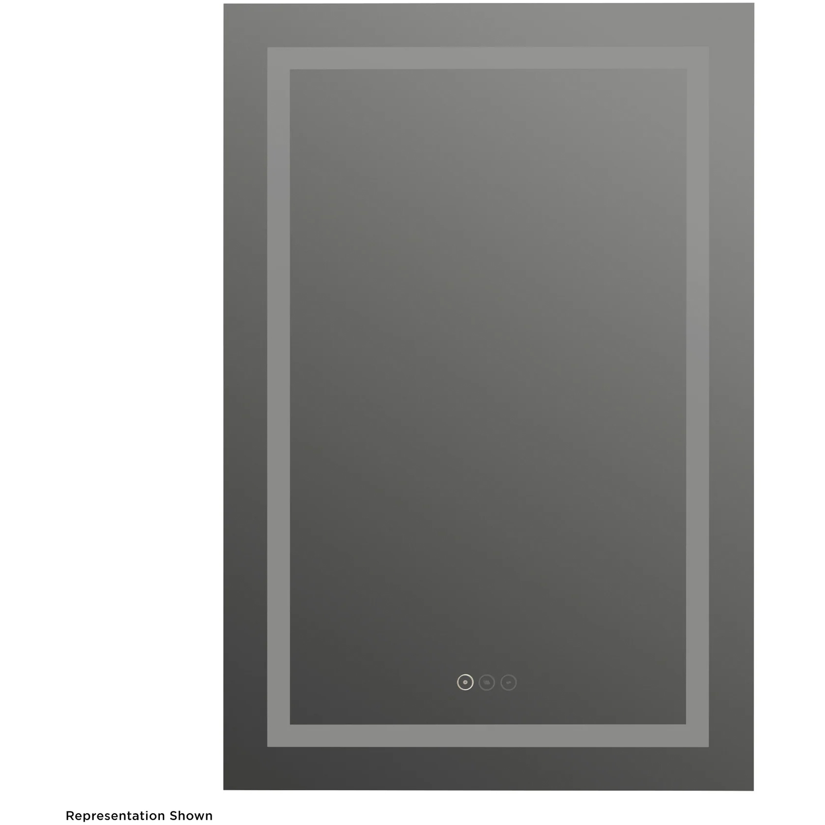 Momento 24 X 18 inch LED Mirror