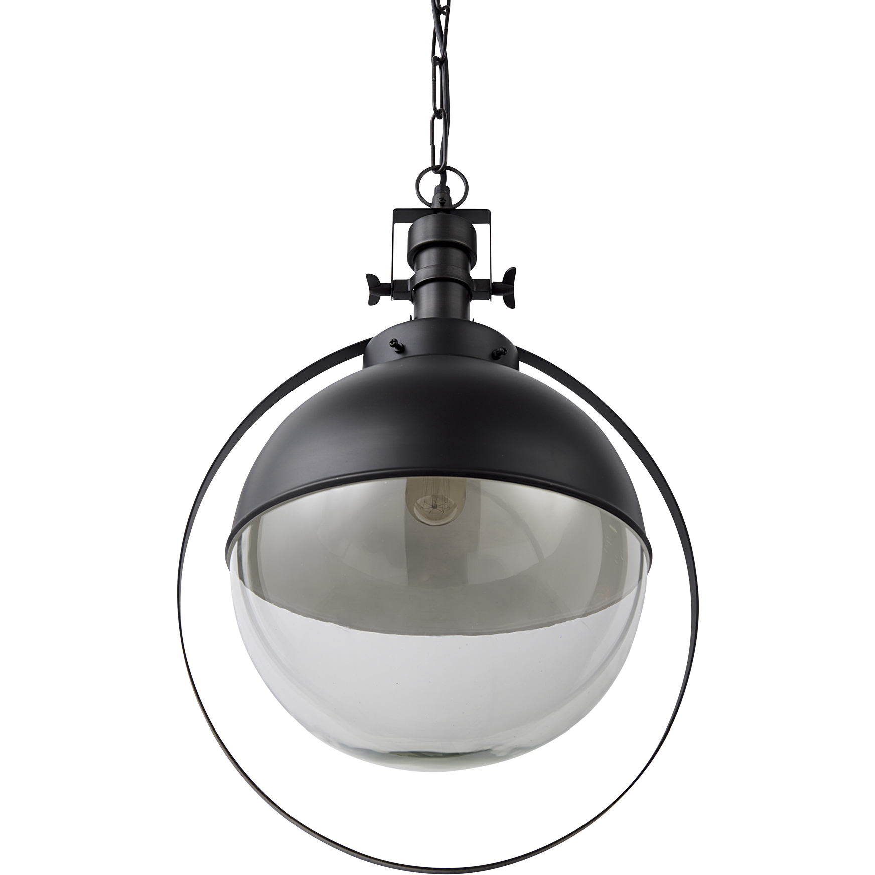 Leighton 15 inch Black Pendant Light Ceiling Light