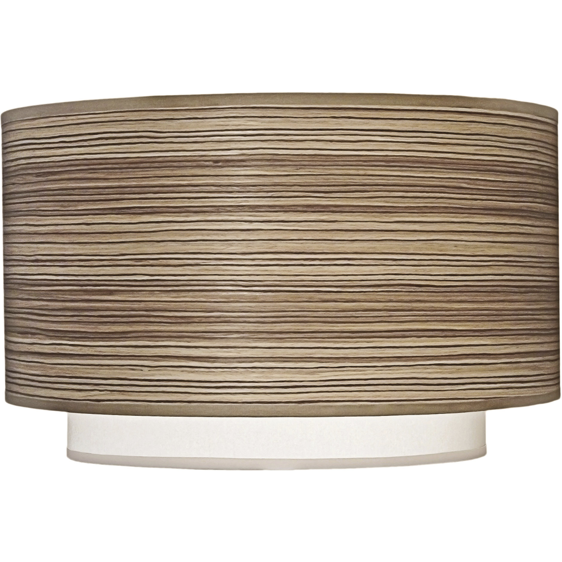 Ellie Veneer 16 inch Lampshade, Drum