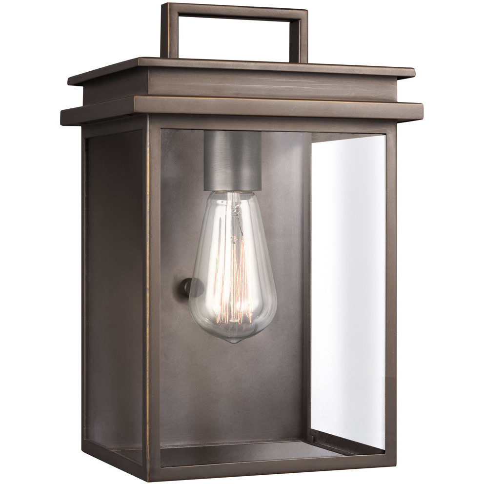 Chancellor 1 Light 12 inch Antique Bronze Outdoor Wall Lantern