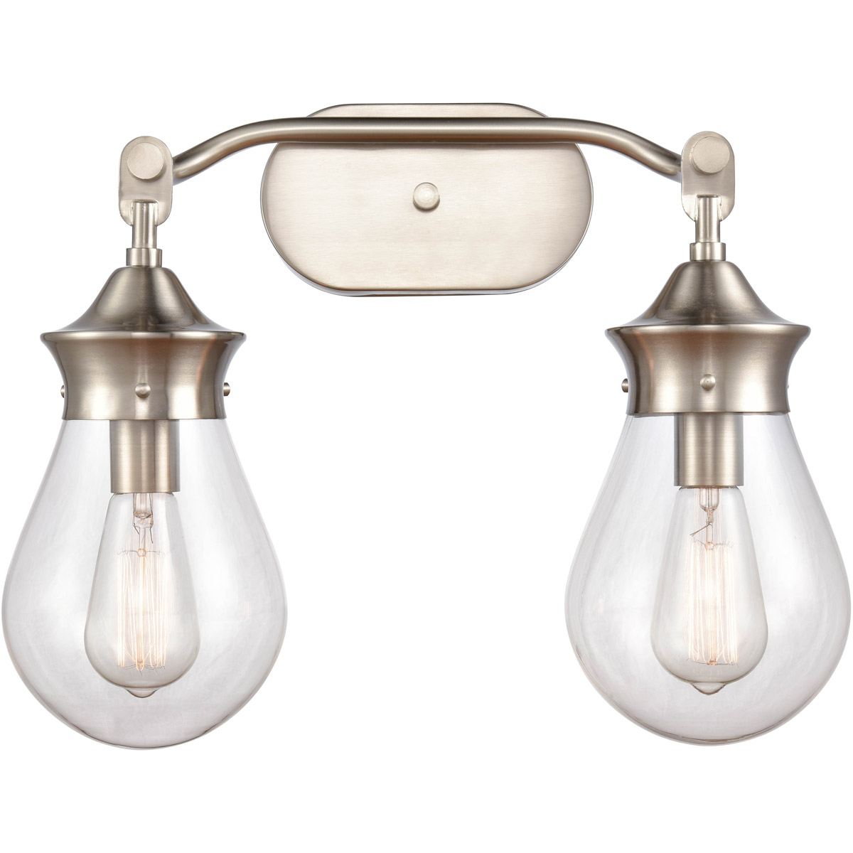 Genesis LED 18.25 inch Satin Nickel Bath Vanity Light Wall Light