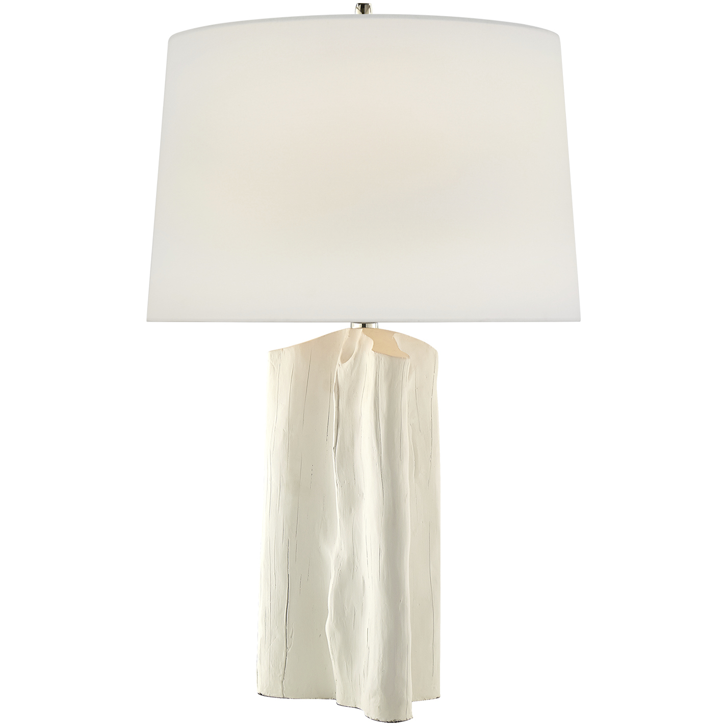 Visual Comfort Signature Collection TOB3735PW L Thomas O Brien Sierra 27.75 inch 100 watt Plaster White Buffet Lamp Portable Light in Linen