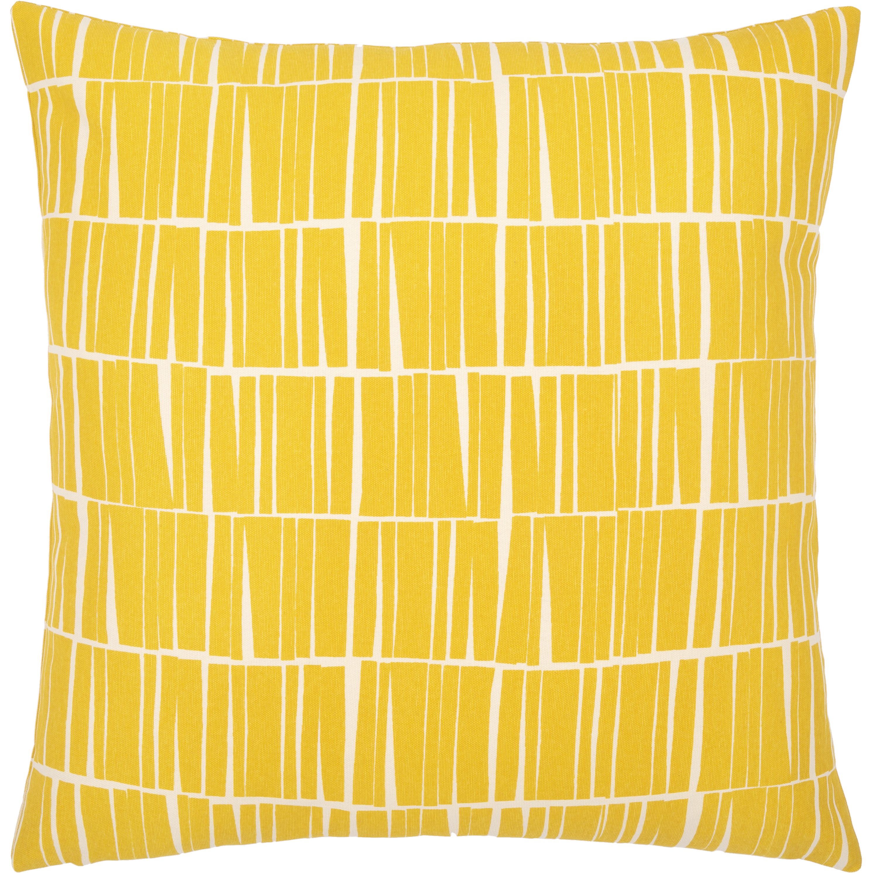 Natur 20 inch Mustard Pillow Kit in 20 x 20, Square