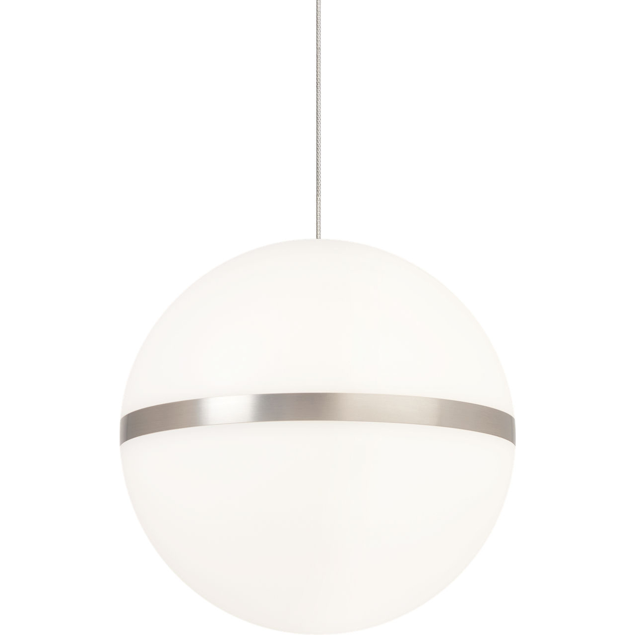 Sean Lavin Mini Hanea 1 Light 120 Satin Nickel Low-Voltage Pendant Ceiling Light in Monopoint, LED 90 CRI 3000K