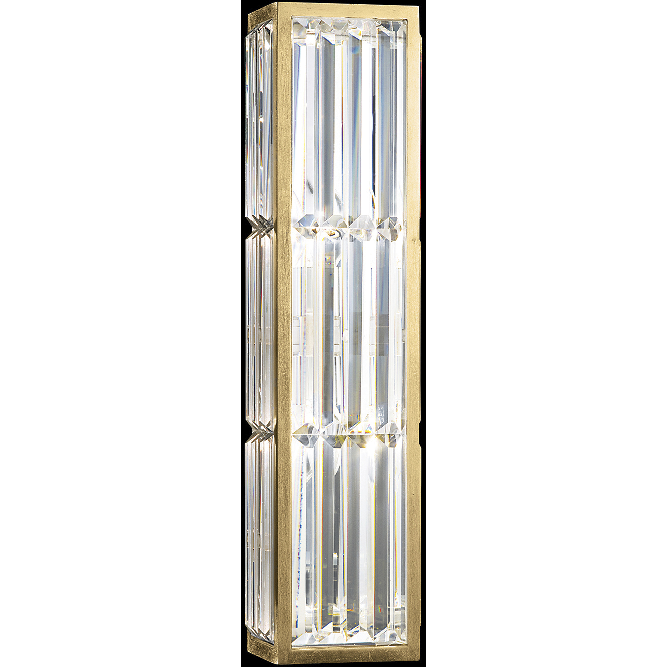 Crystal Enchantment 2 Light 6 inch Gold ADA Sconce Wall Light